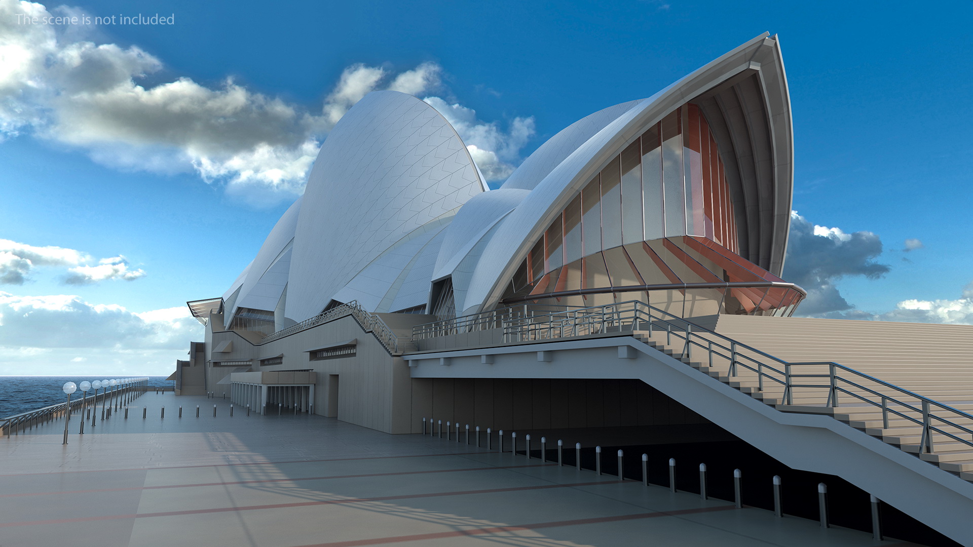 3D Sydney Opera House Performing Arts Centre