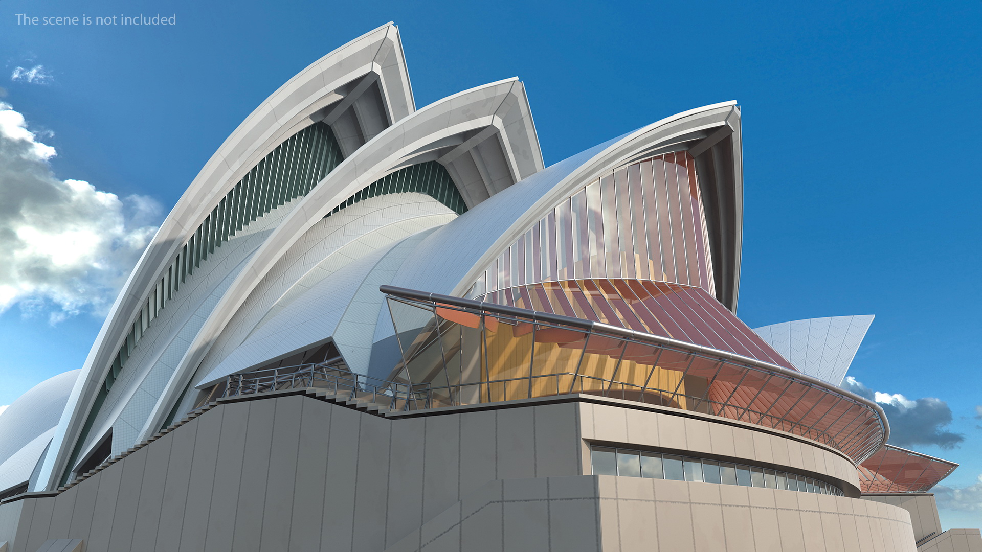 3D Sydney Opera House Performing Arts Centre