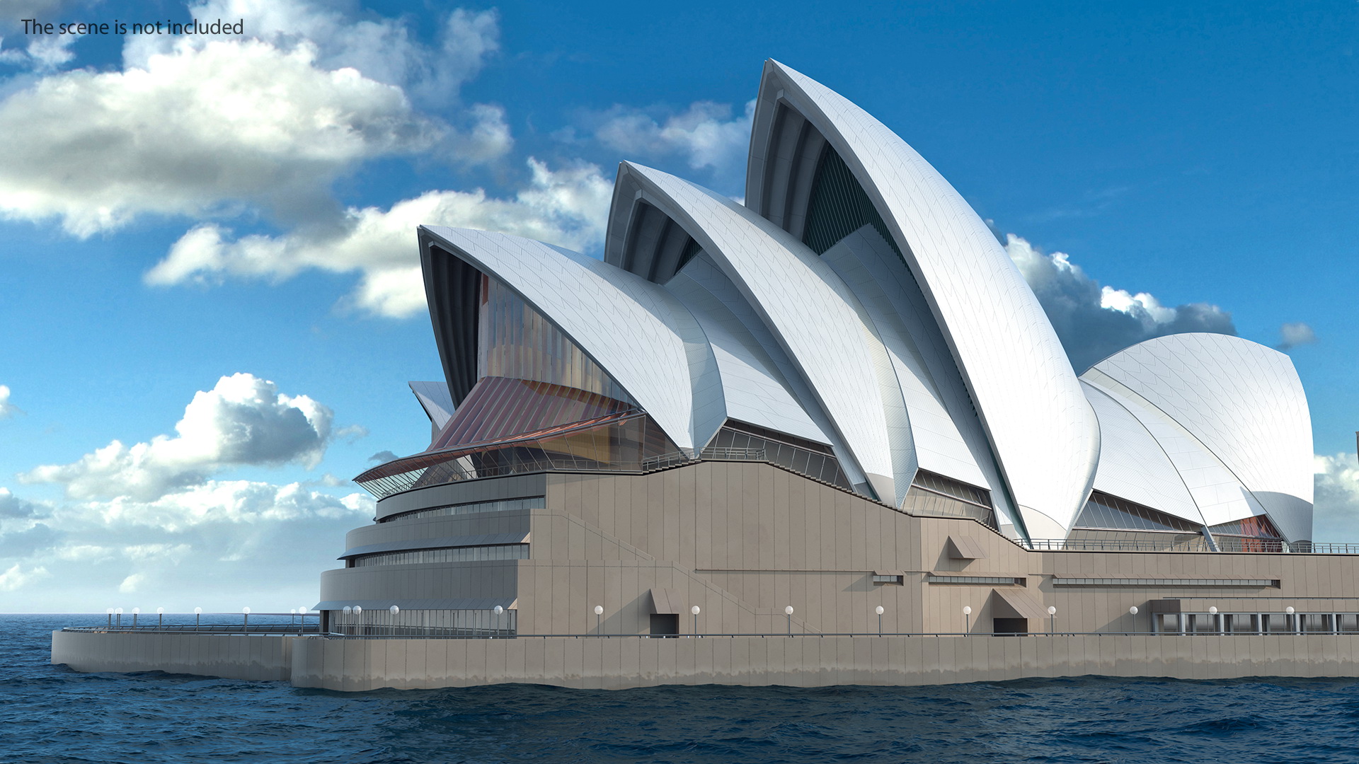 3D Sydney Opera House Performing Arts Centre