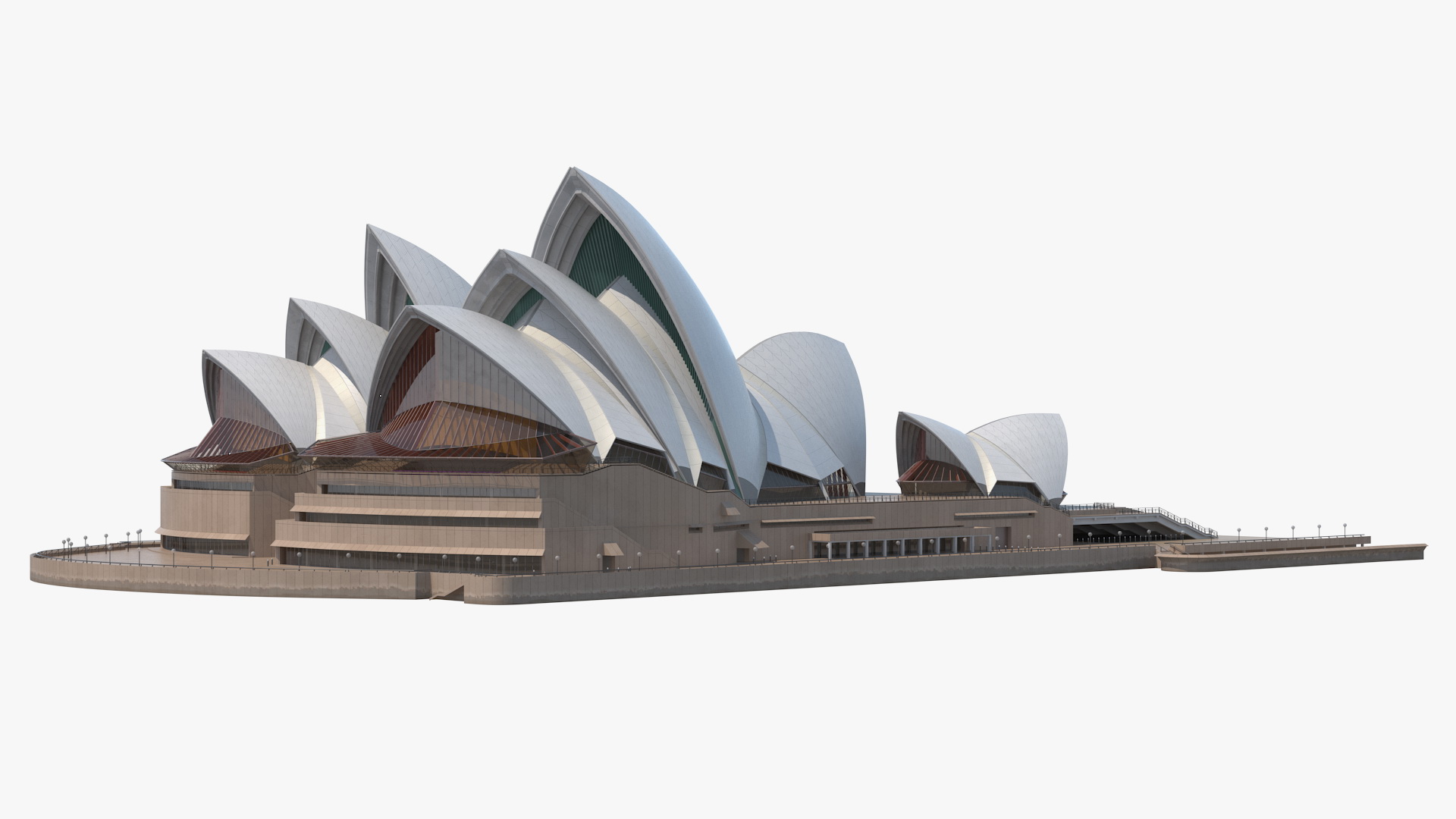 3D Sydney Opera House Performing Arts Centre