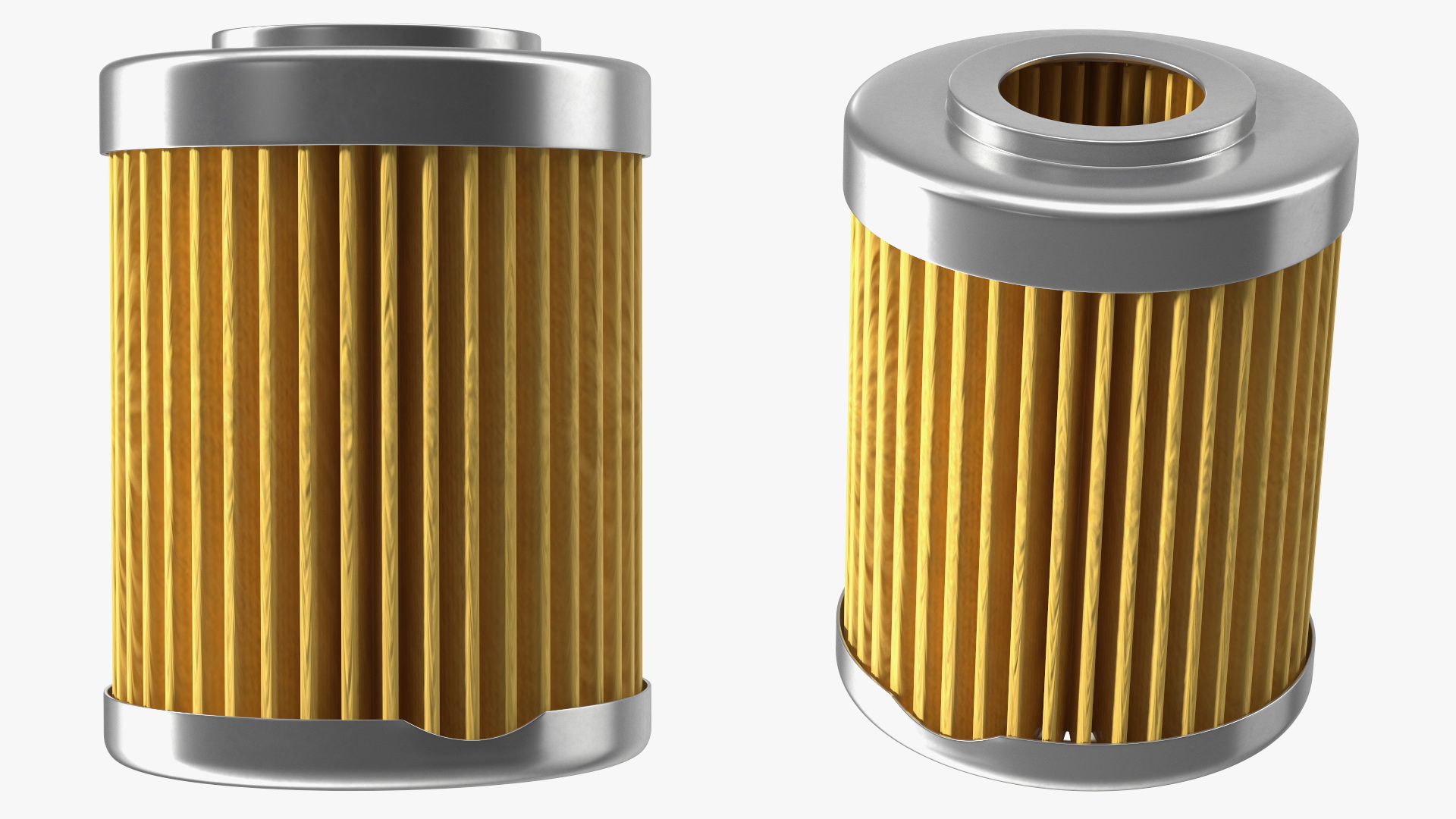 3D model Fuel Filter Paper Element