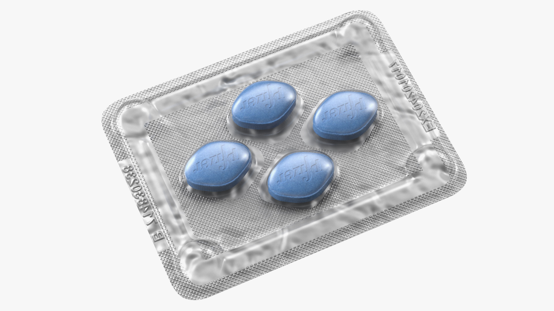 Viagra Blister Pack Full 3D model