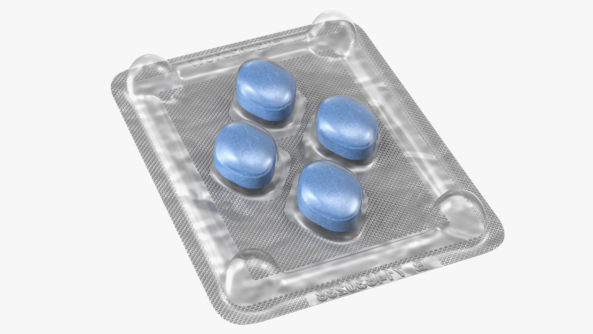 Viagra Blister Pack Full 3D model