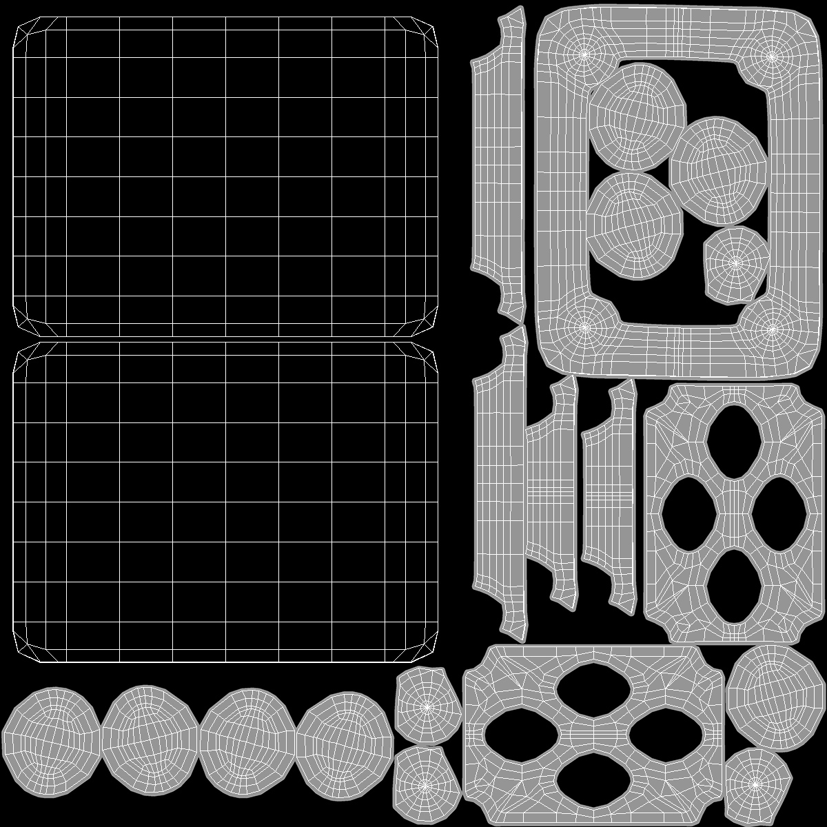 Viagra Blister Pack Full 3D model