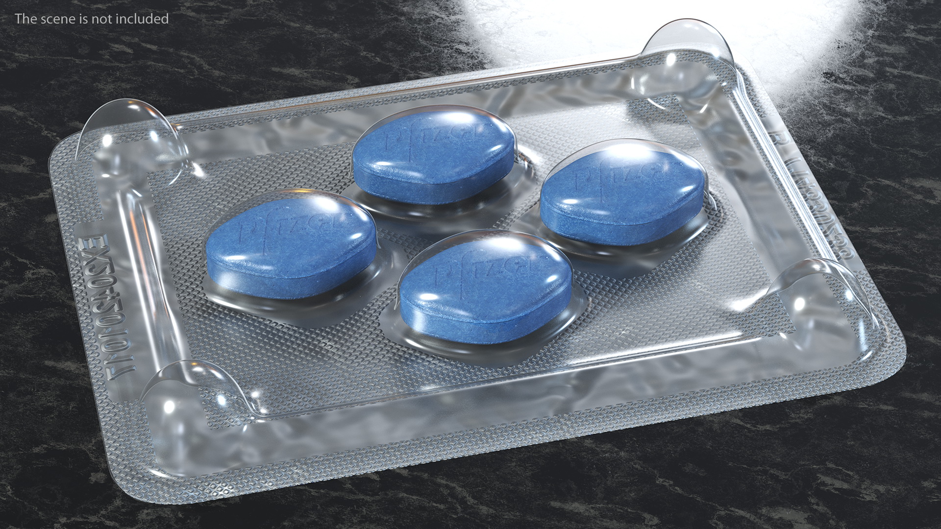 Viagra Blister Pack Full 3D model
