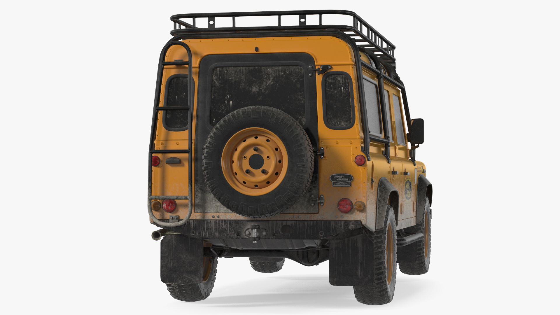 Land Rover Defender Exterior Only Dirty 3D model
