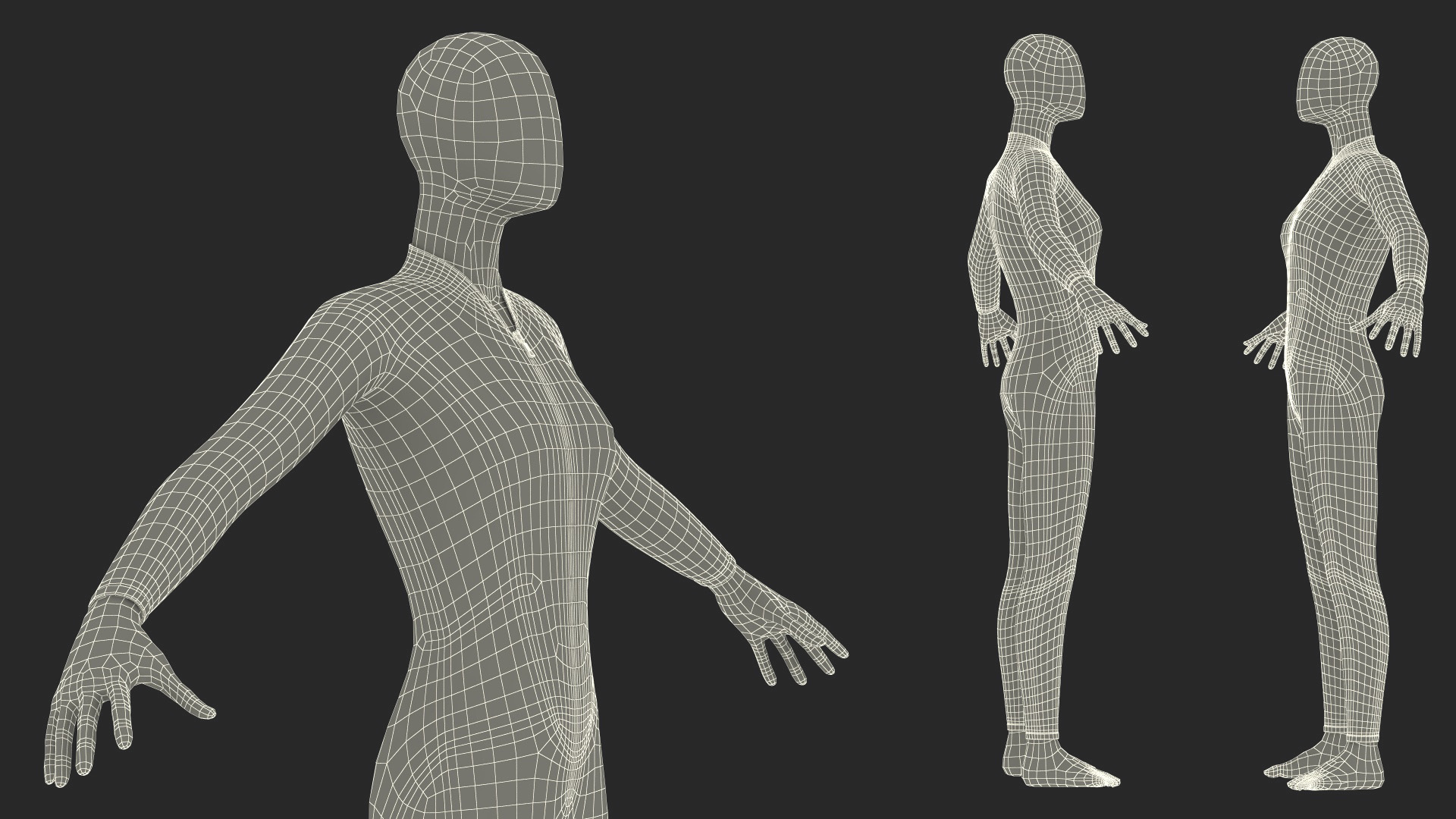 3D Woman Wetsuit Cressi Full Version model