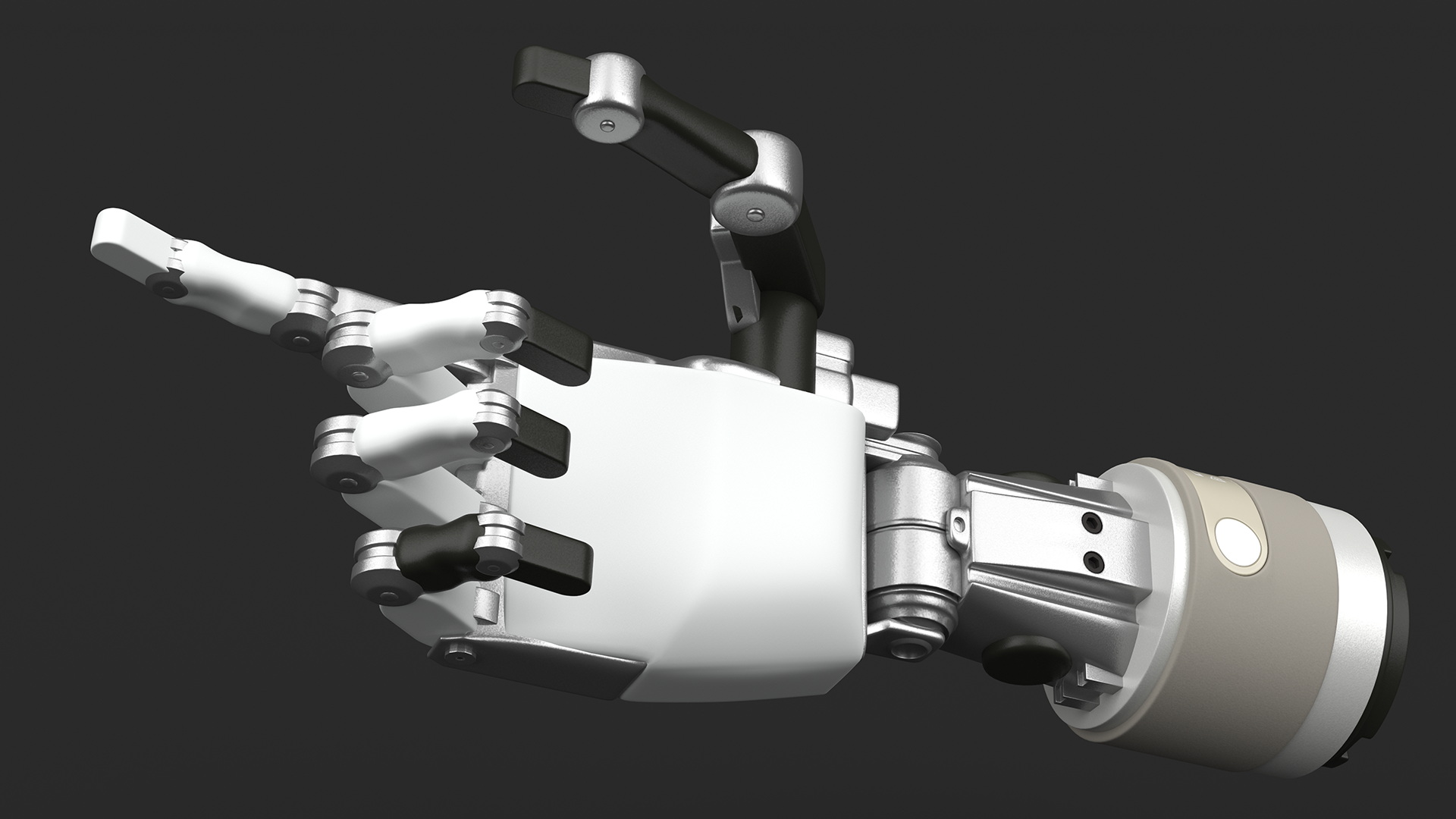3D Direction Indication Mechanical Hand
