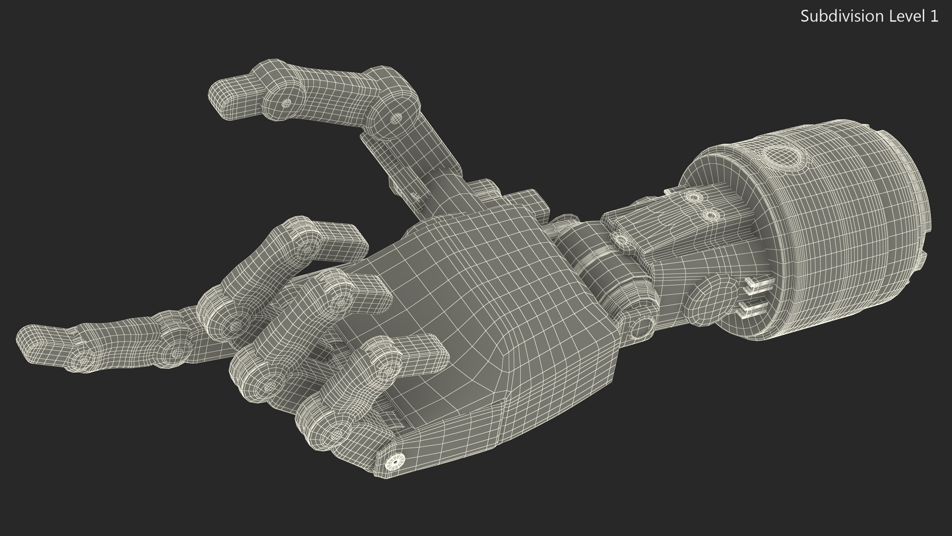 3D Direction Indication Mechanical Hand