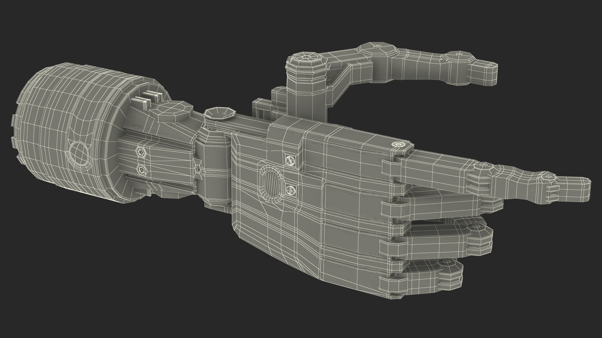 3D Direction Indication Mechanical Hand