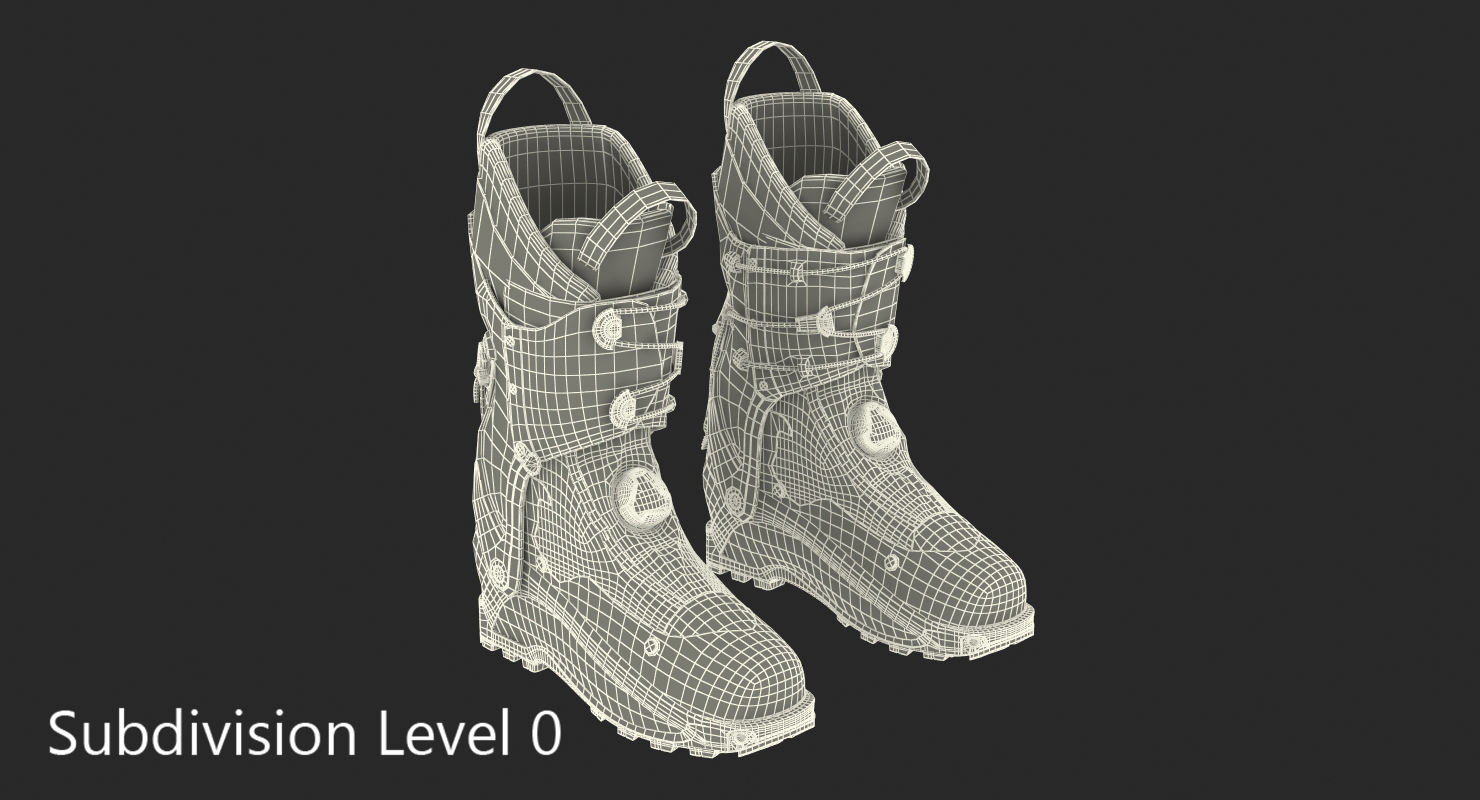 Ski Boots Generic 3D
