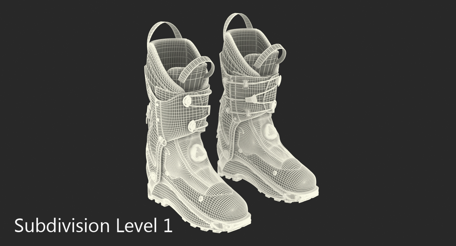 Ski Boots Generic 3D
