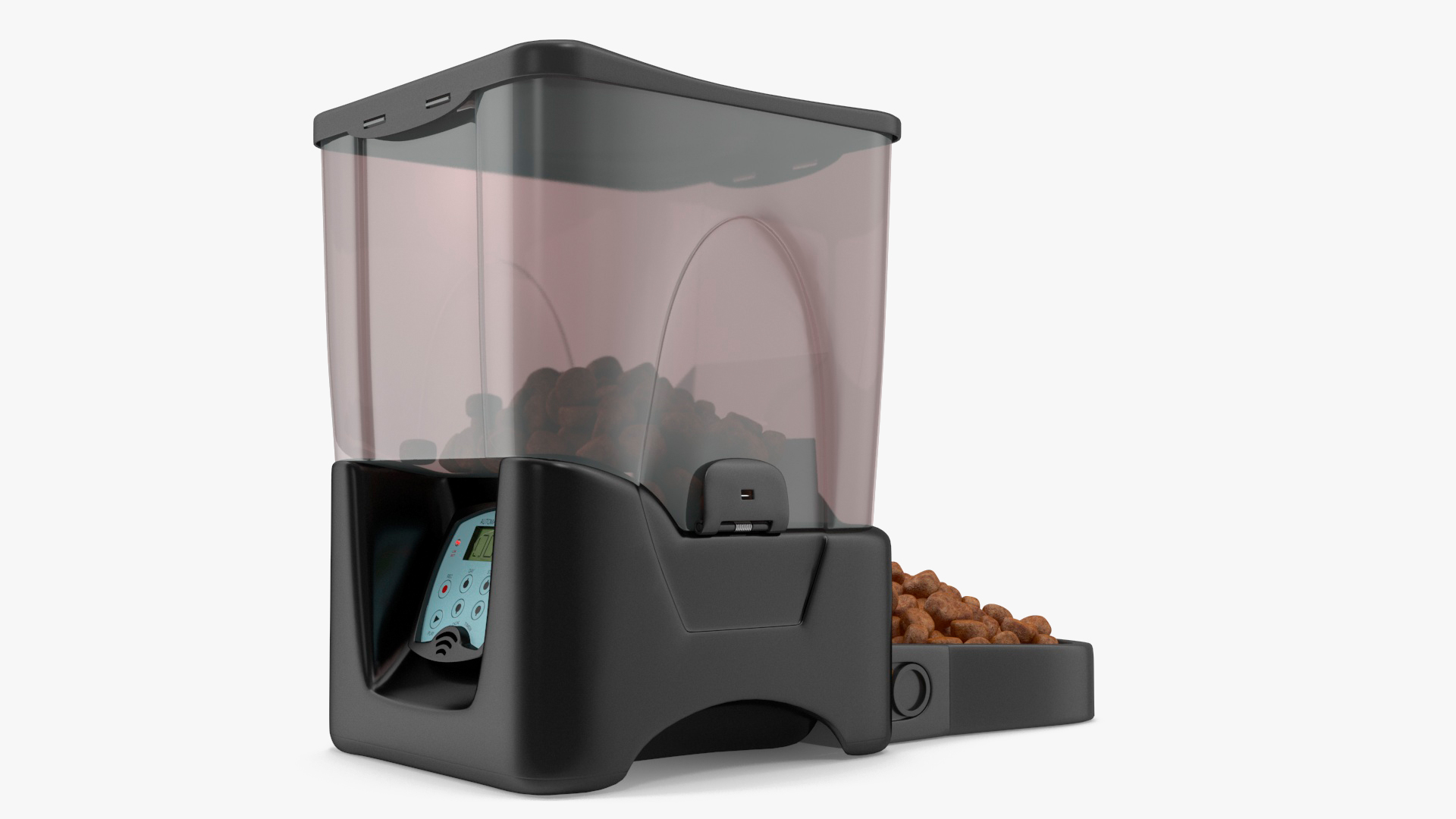 Pet Dry Food Dispenser 3D