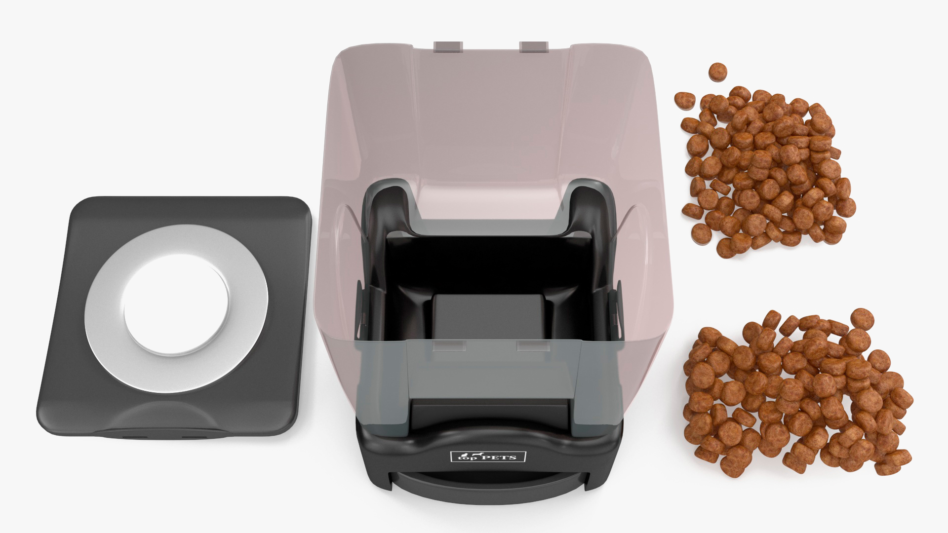 Pet Dry Food Dispenser 3D