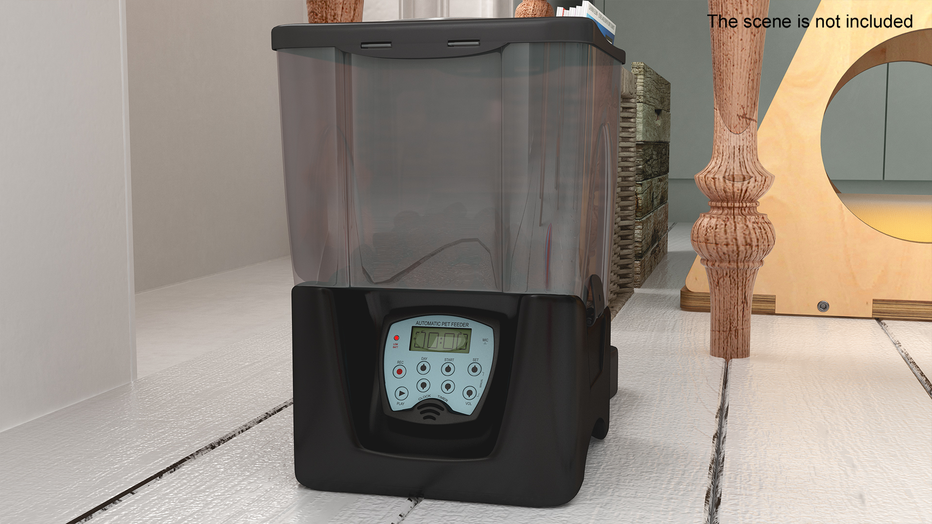 Pet Dry Food Dispenser 3D