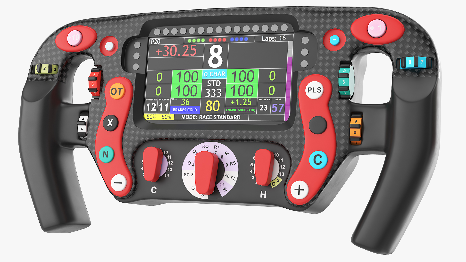 Formula Racing Steering Wheel, view 5