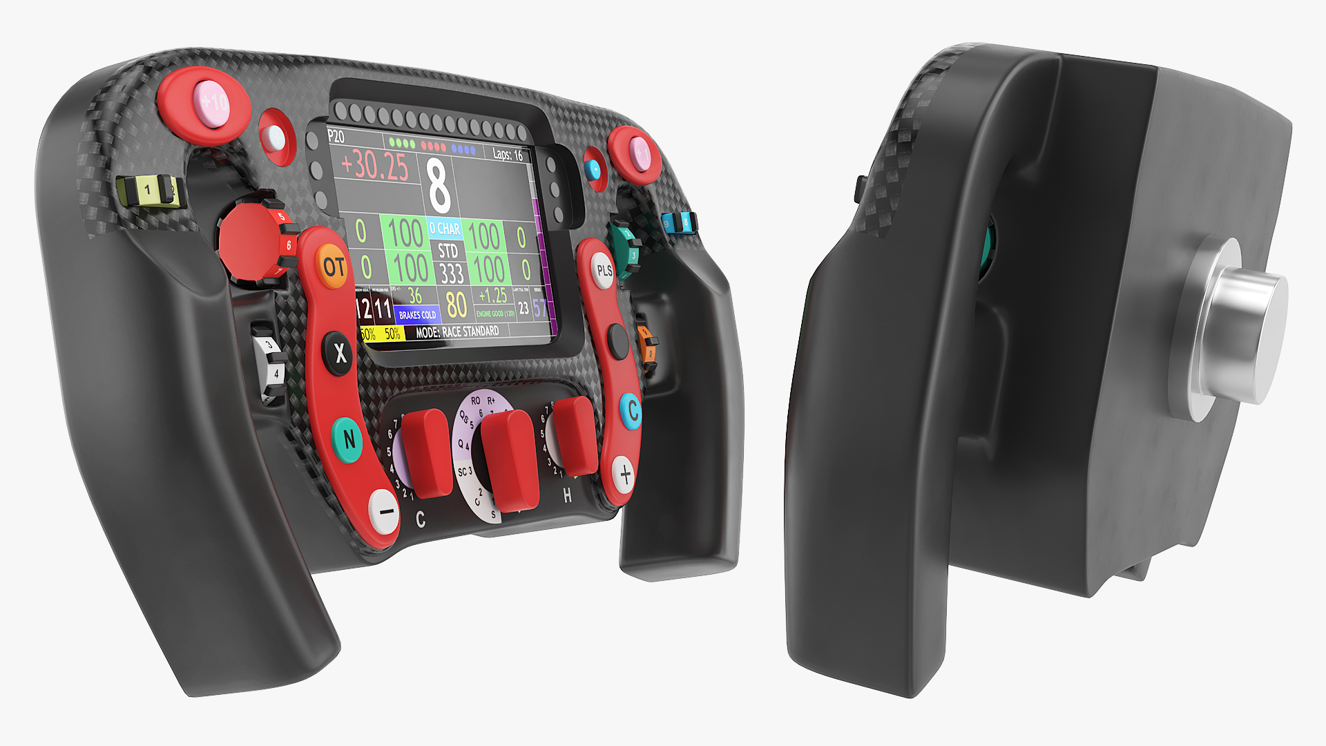 Formula Racing Steering Wheel, view 3