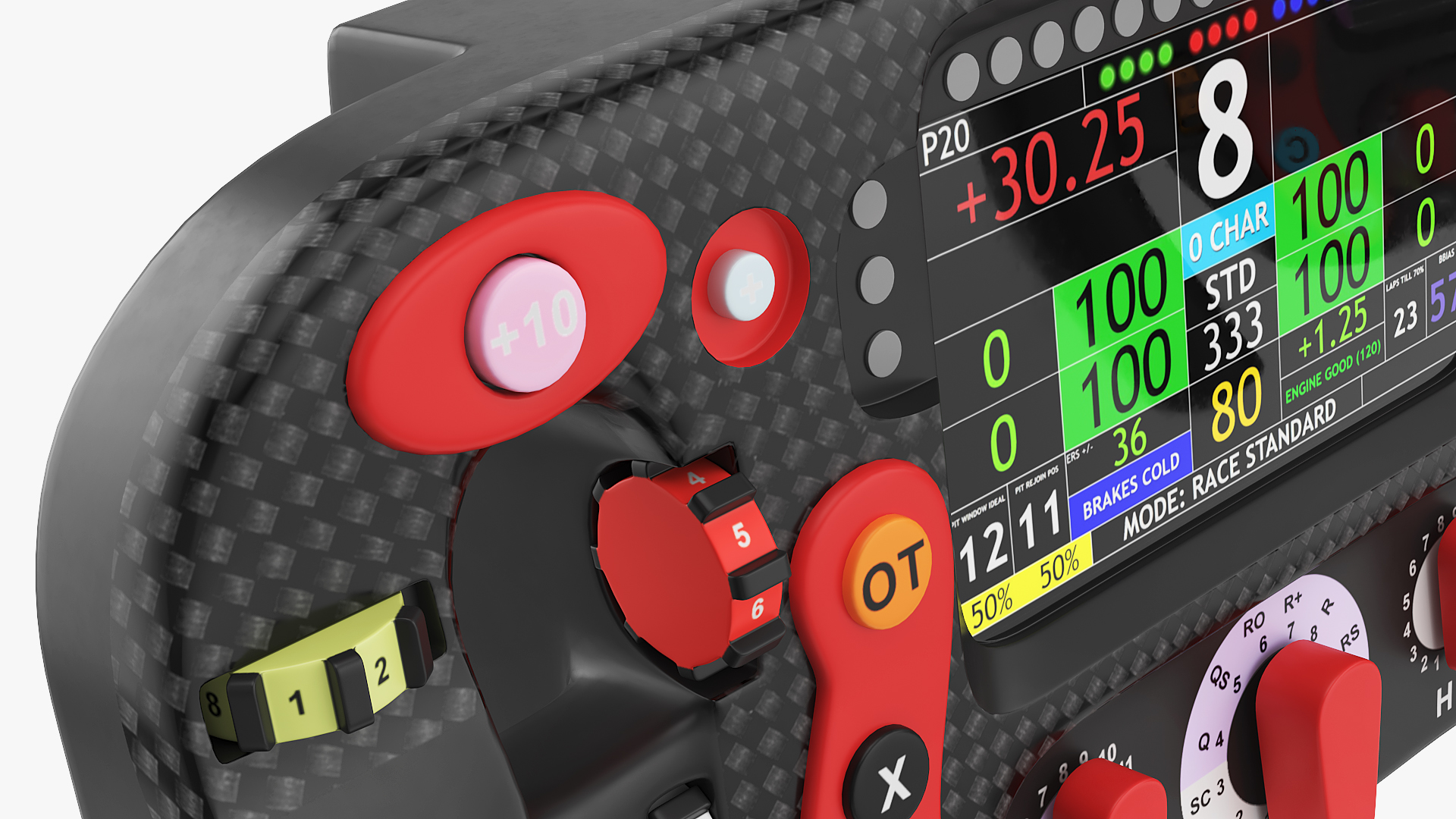 Formula Racing Steering Wheel, view 8