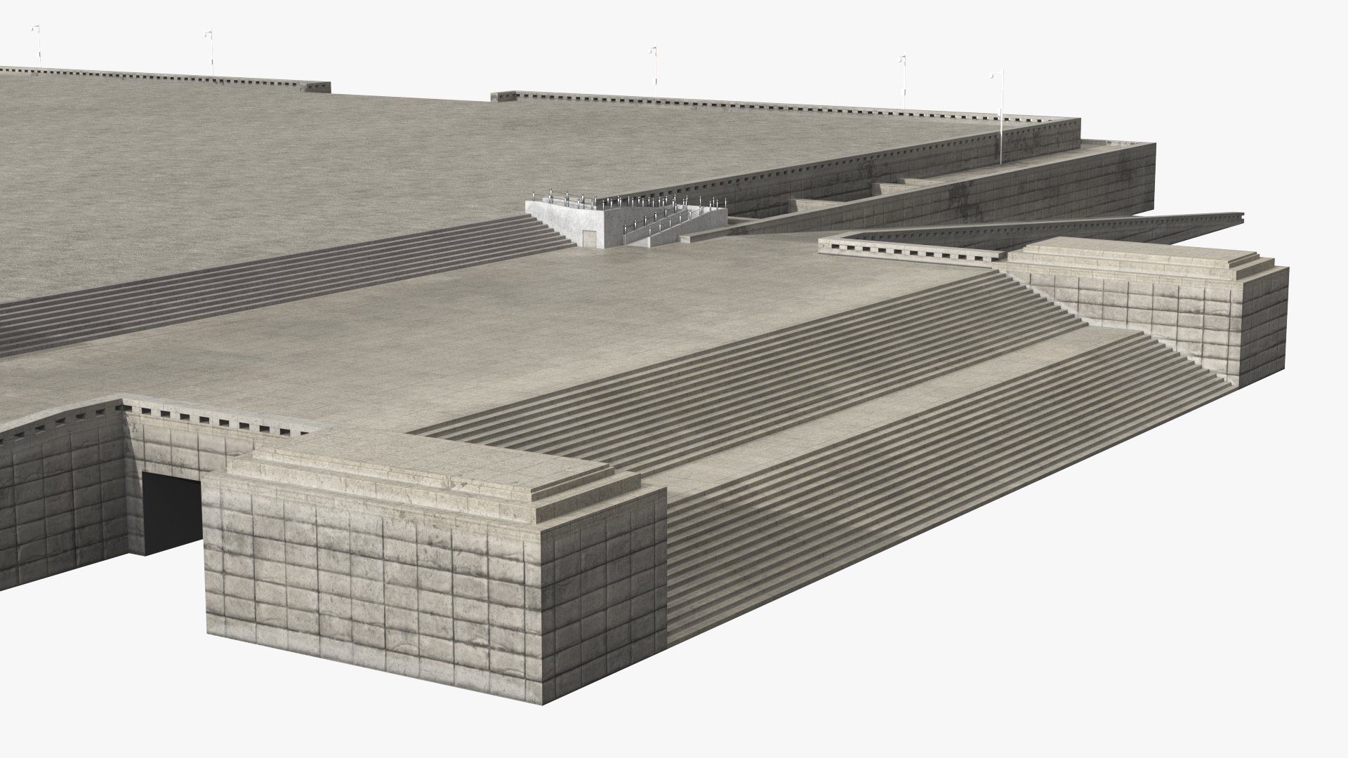 Large Architectural Platform Base - view 3