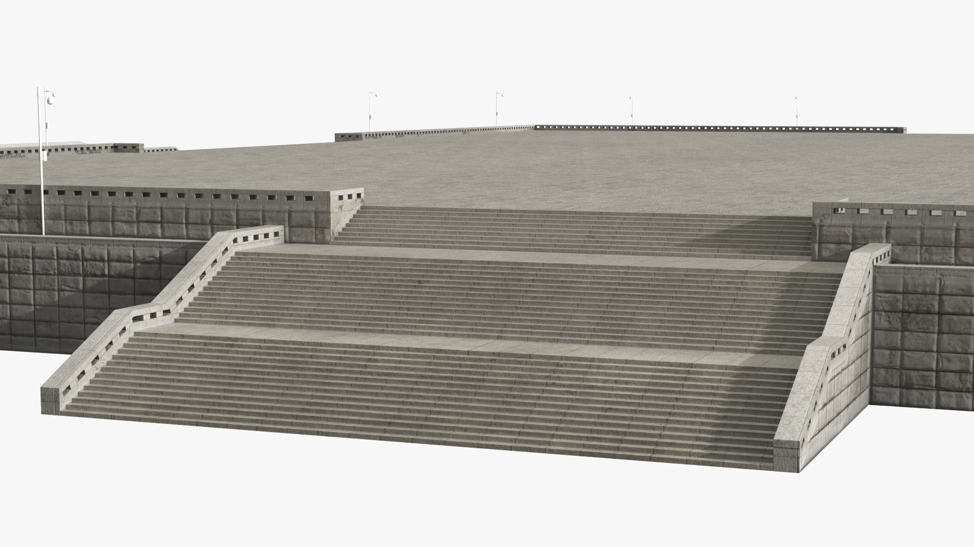 Large Architectural Platform Base - view 5