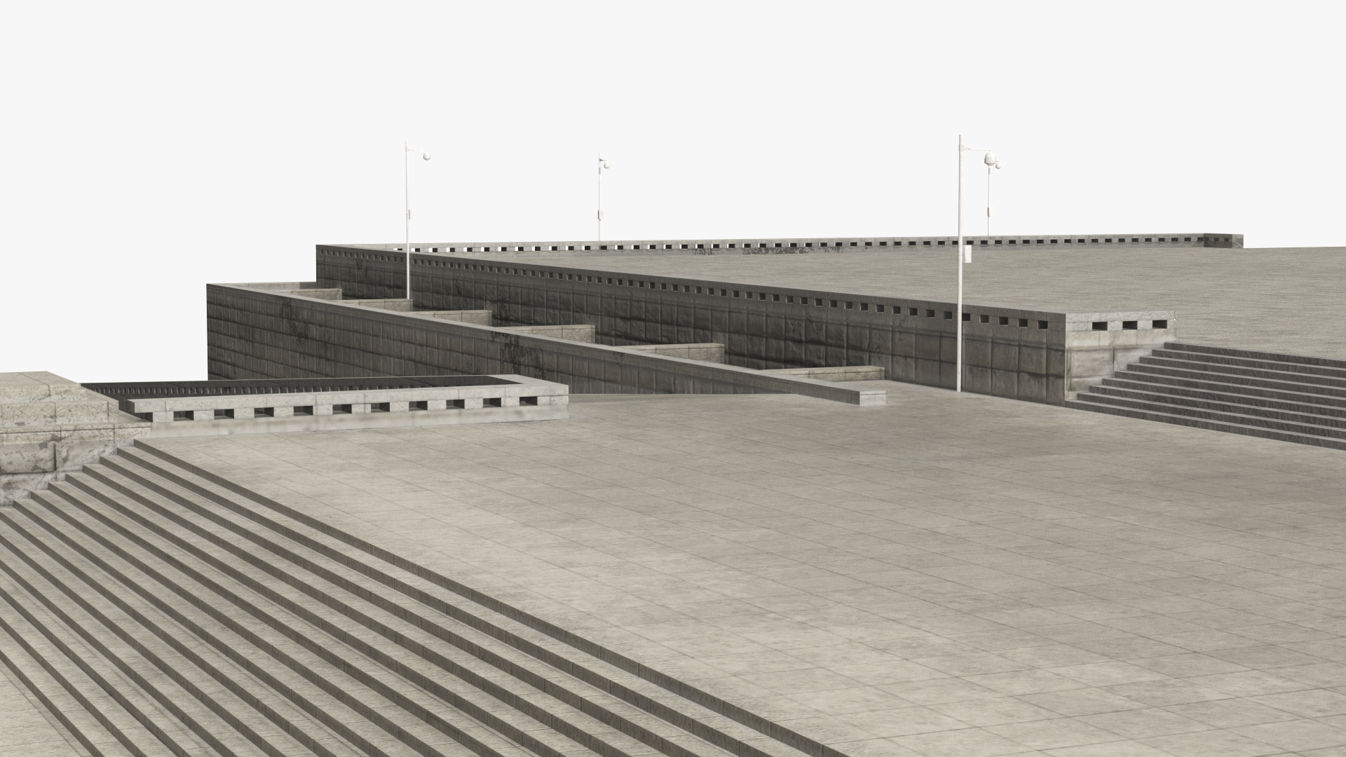 Large Architectural Platform Base - view 4