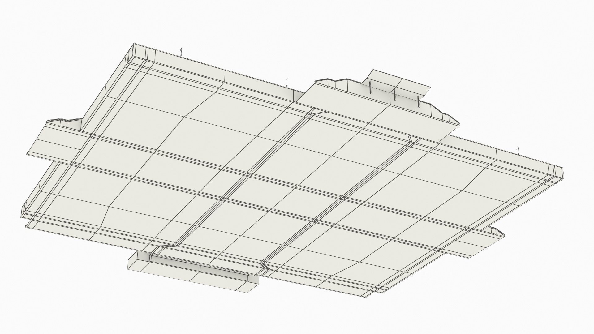 Large Architectural Platform Base - view 8