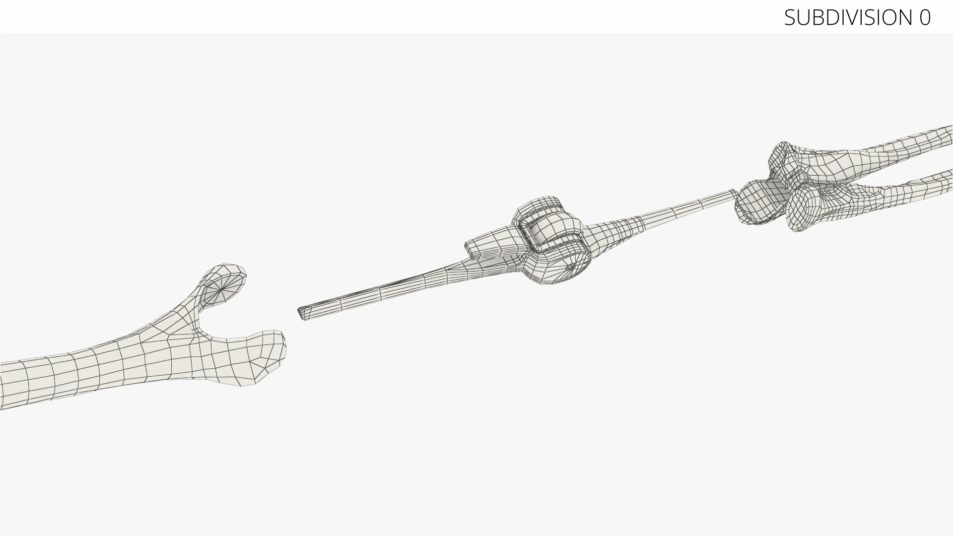Elbow Joint Implant with Humerus and Ulna, view 8