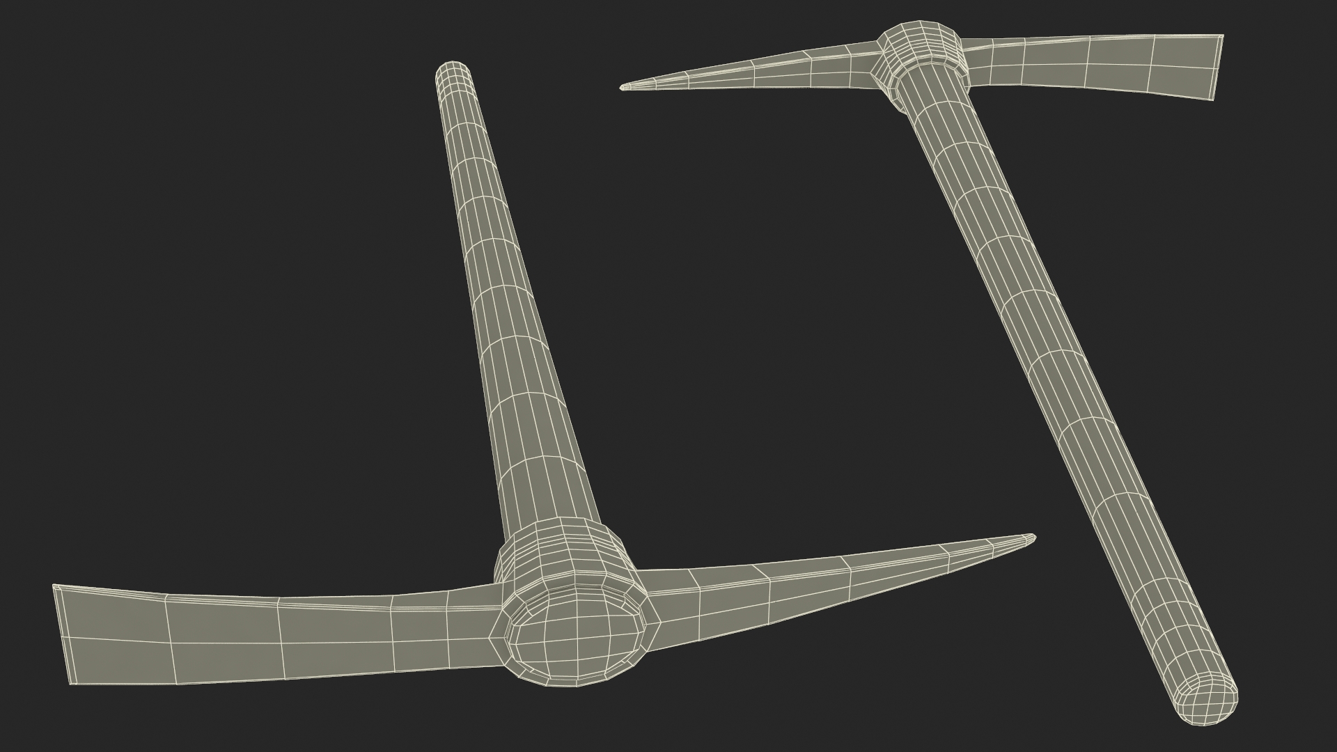 3D Wild West Prospector with Tools