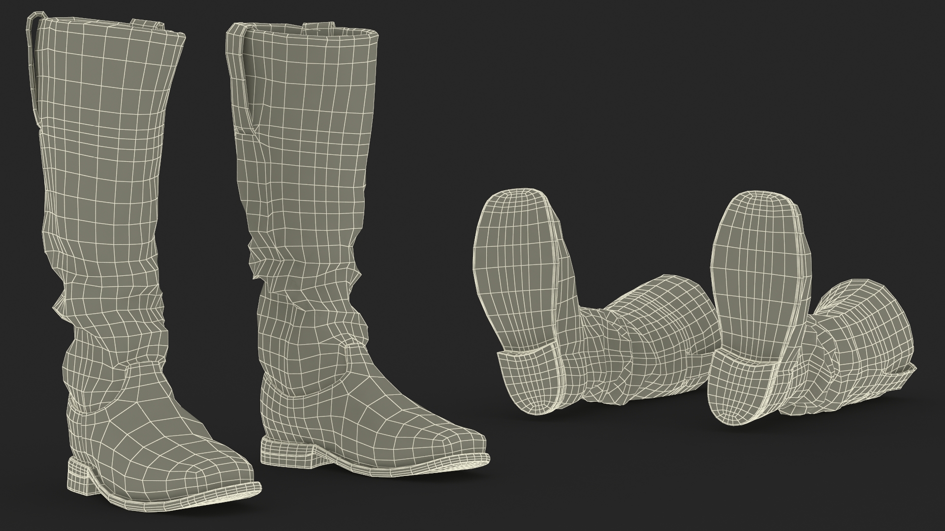 3D Wild West Prospector with Tools