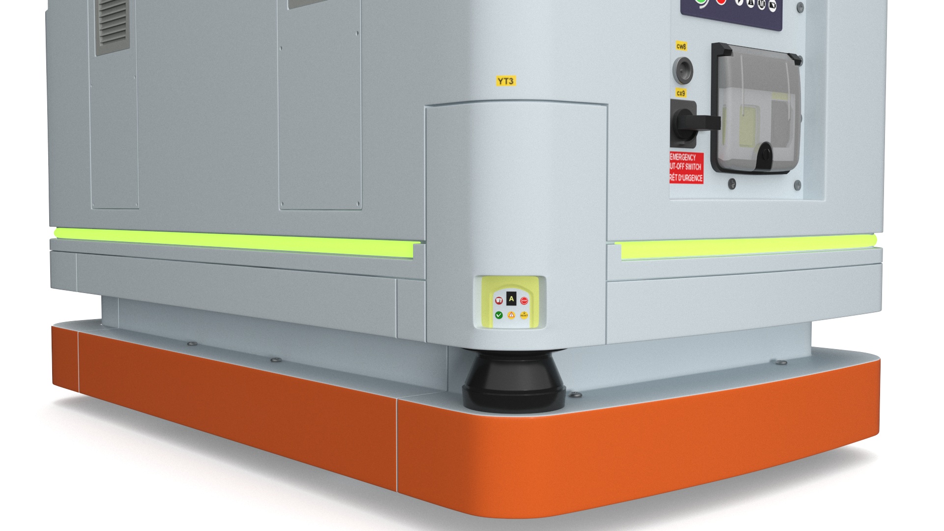 3D Mobile Remote Control for KUKA KMR Iiwa Rigged