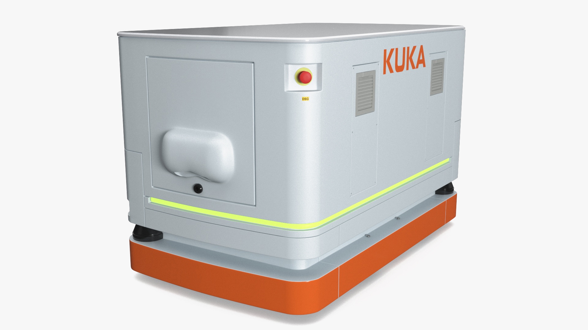 3D Mobile Remote Control for KUKA KMR Iiwa Rigged