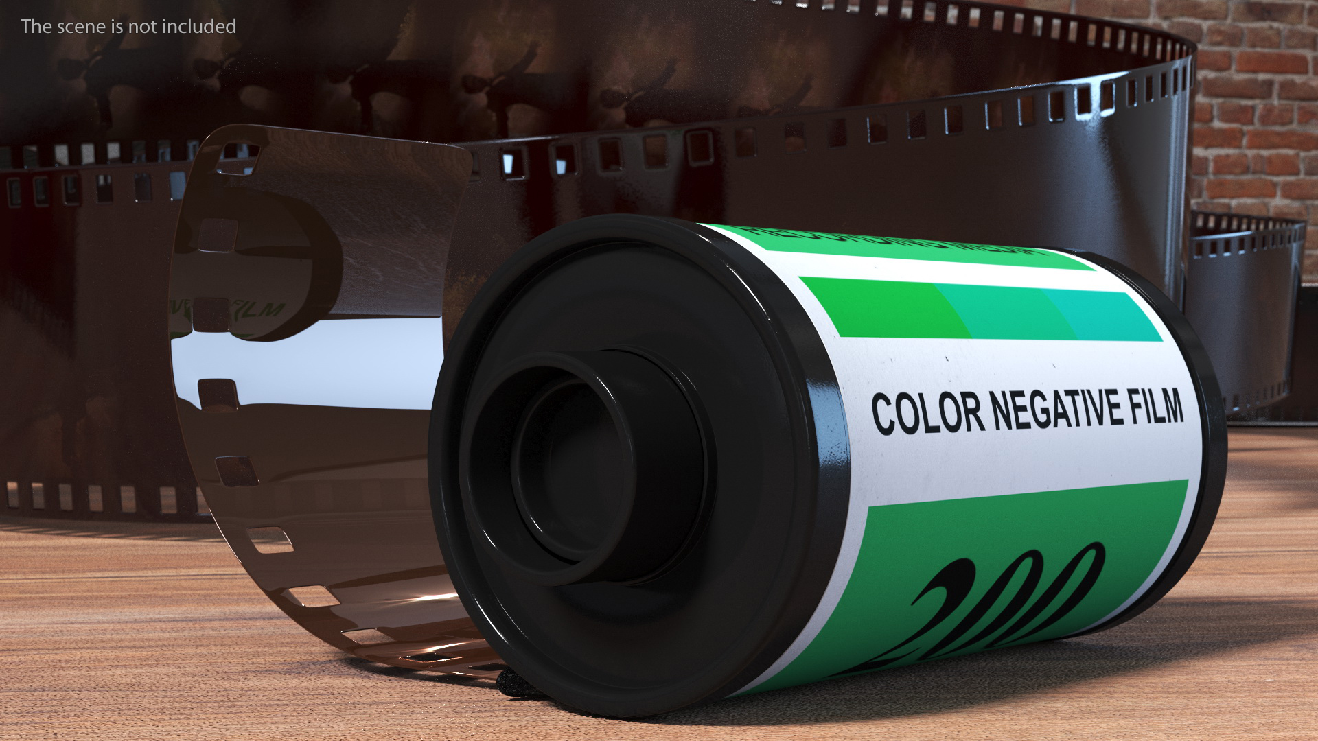 3D model Color Print Film for 35mm