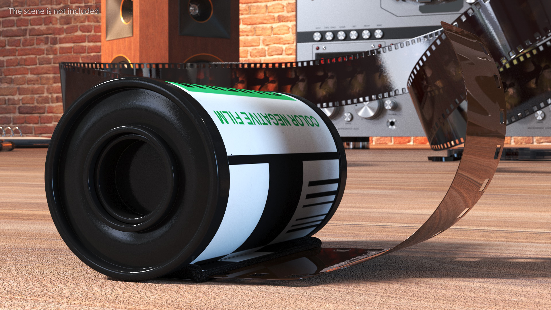3D model Color Print Film for 35mm