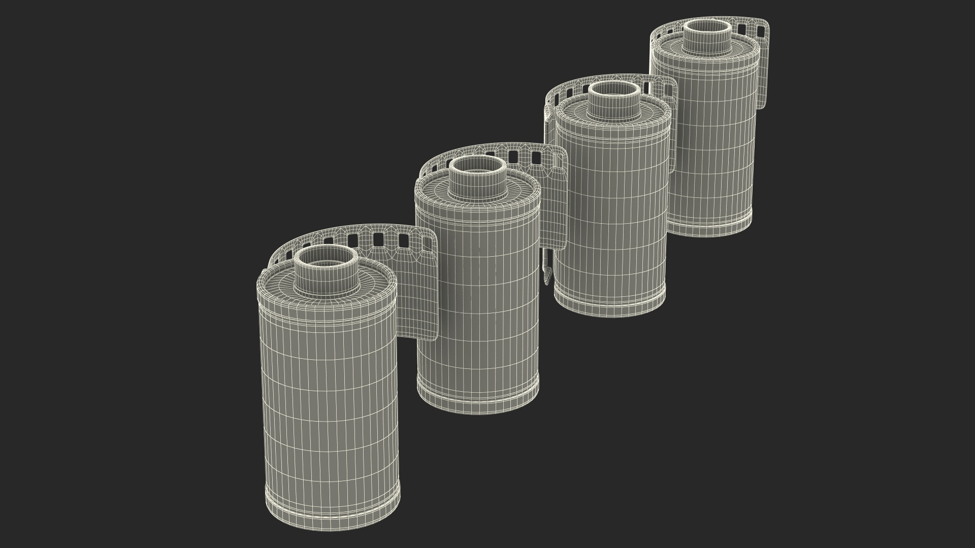 3D model Color Print Film for 35mm