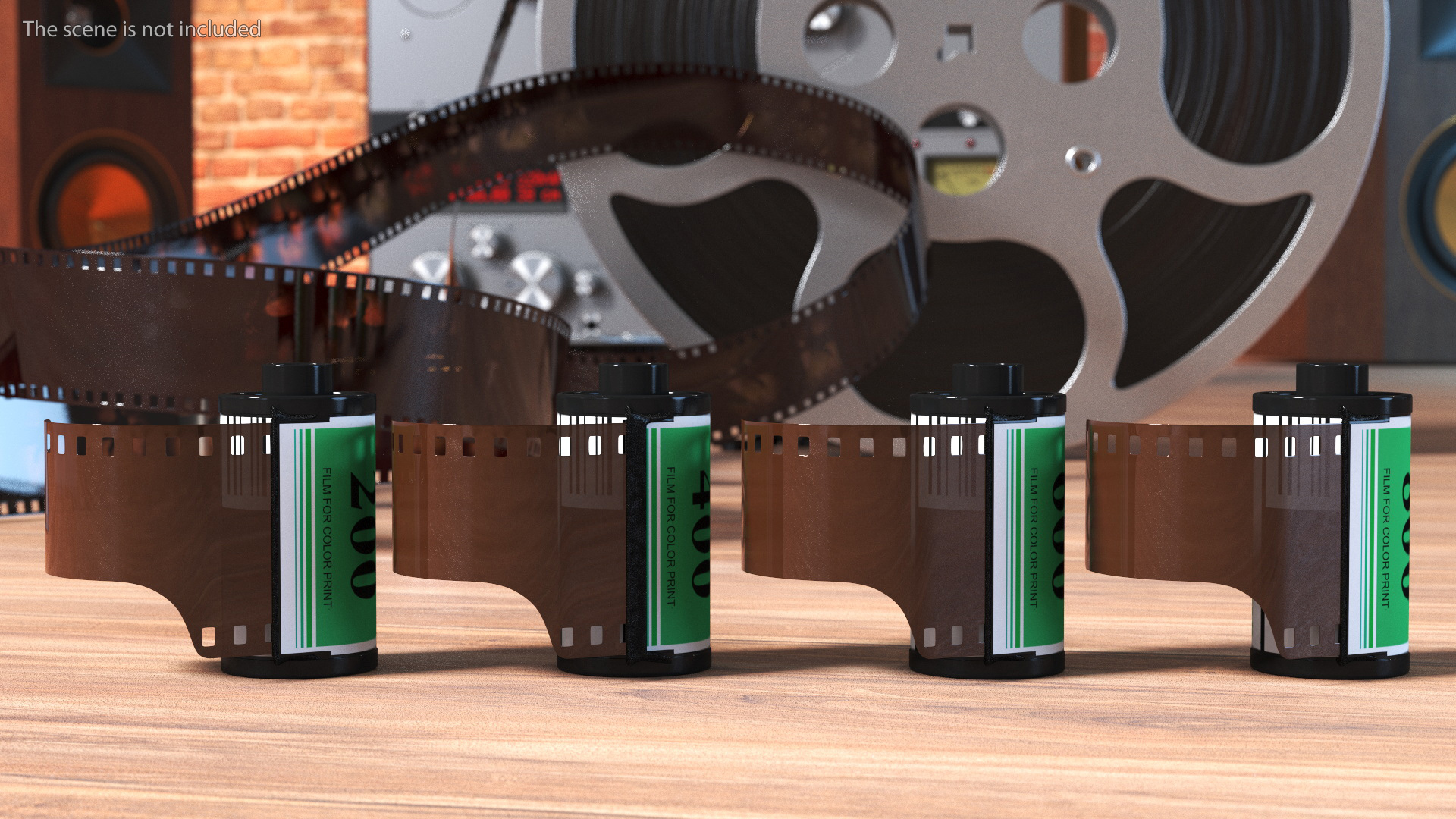 3D model Color Print Film for 35mm