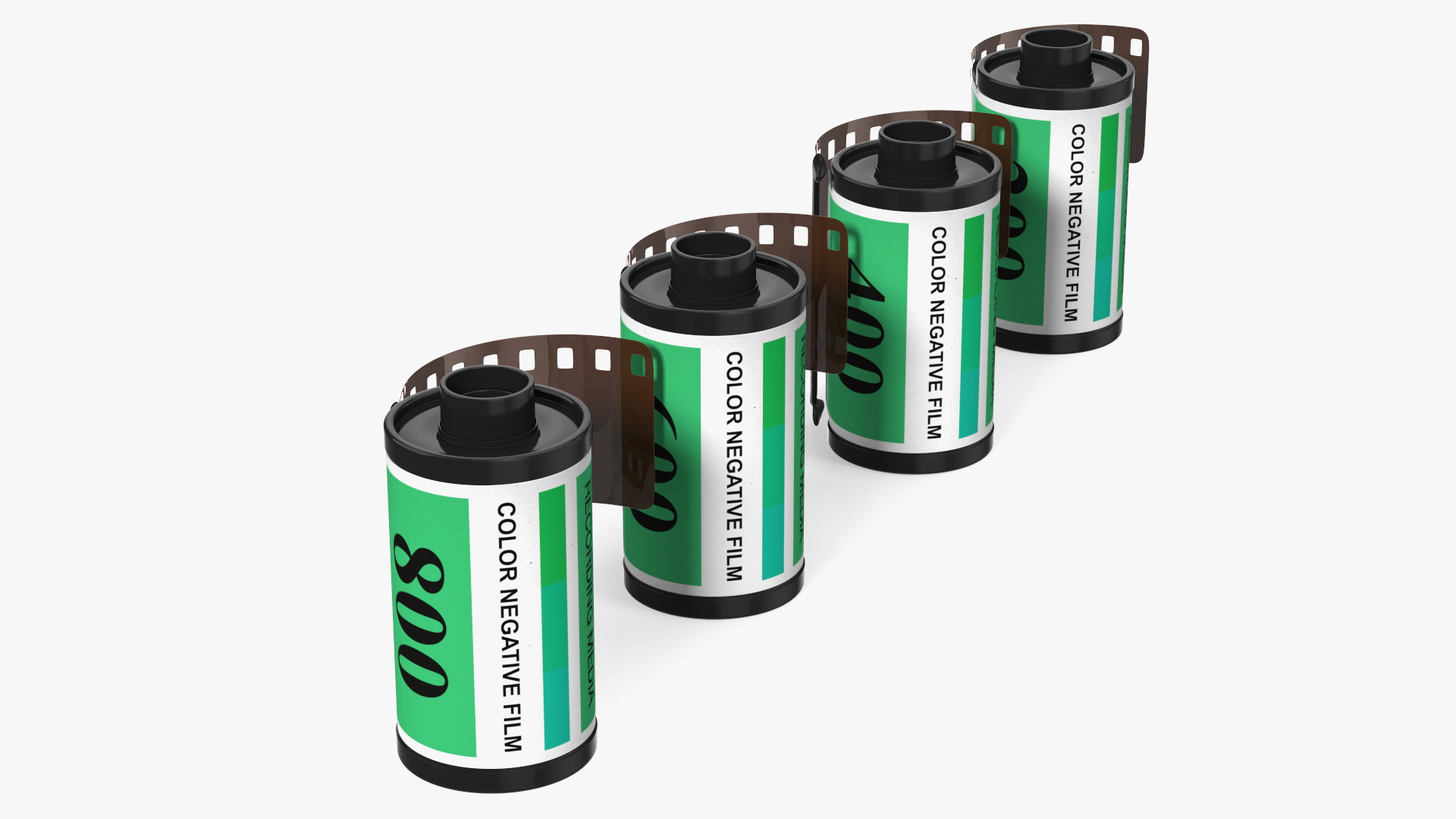 3D model Color Print Film for 35mm