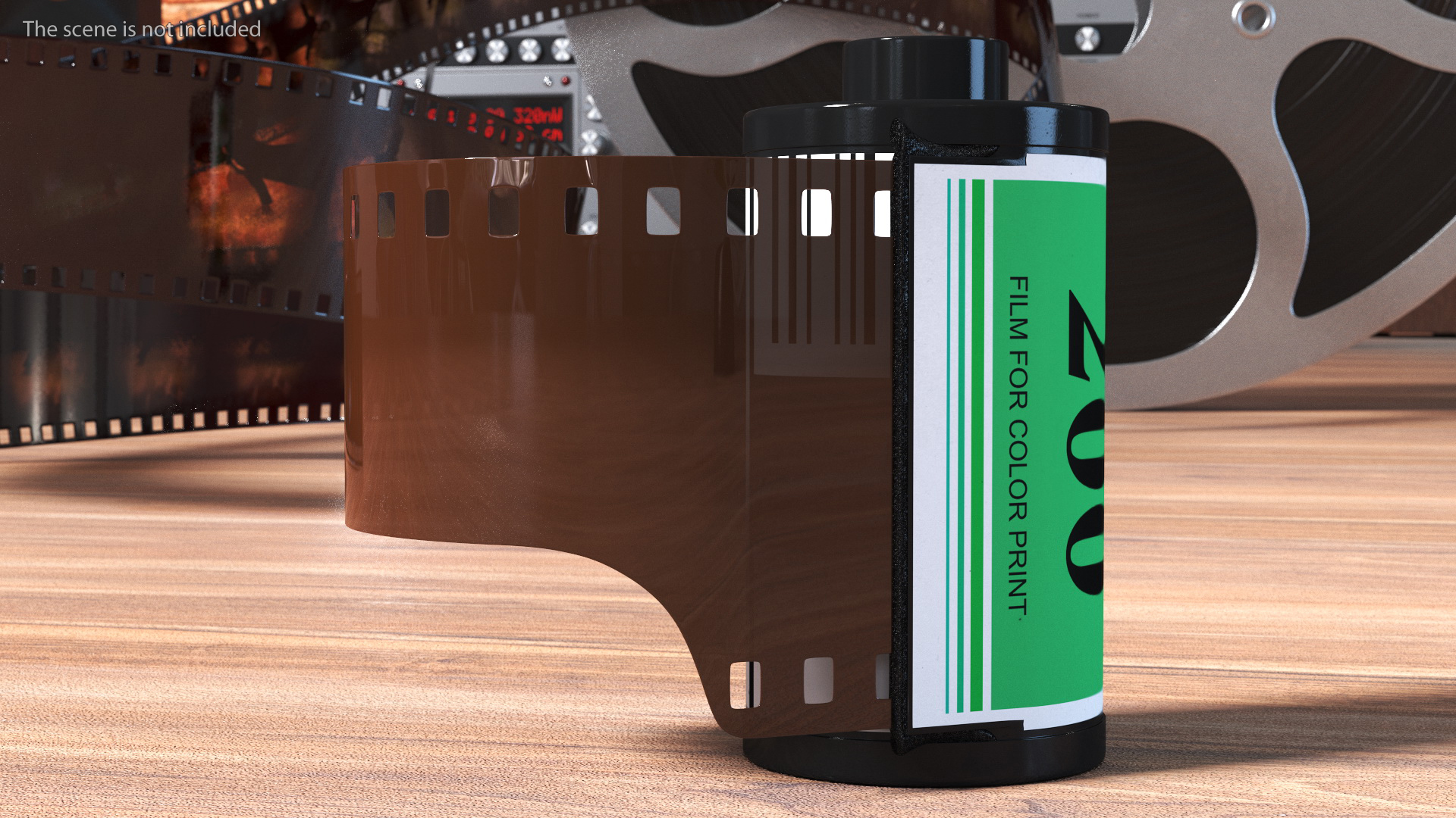 3D model Color Print Film for 35mm
