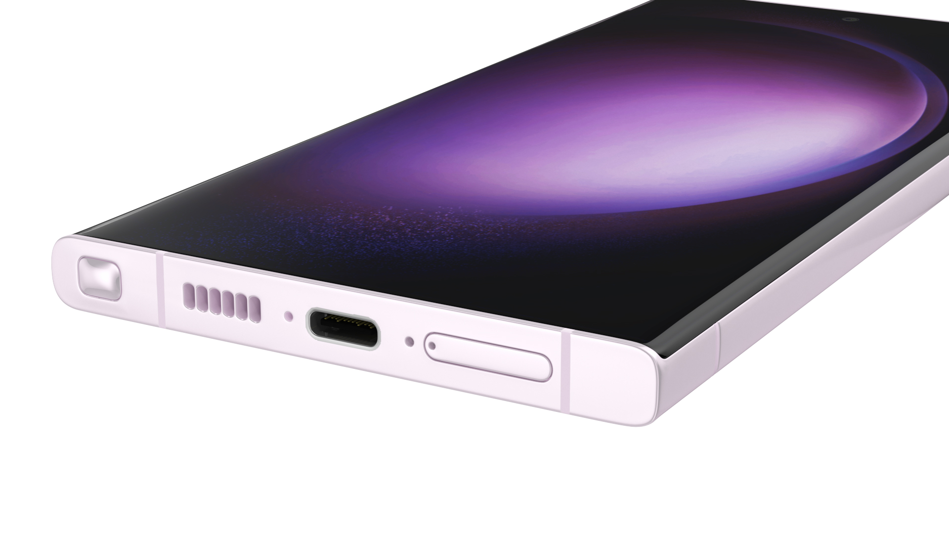 Flagship Smartphone Samsung Galaxy S23 Lavender 3D