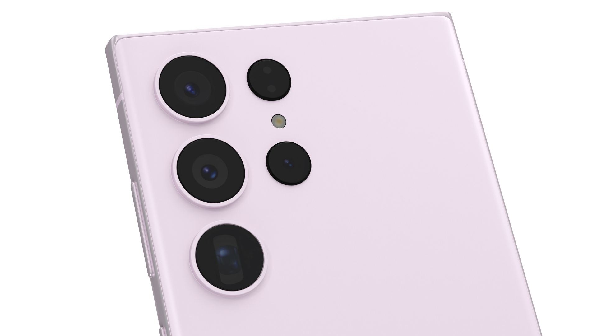 Flagship Smartphone Samsung Galaxy S23 Lavender 3D