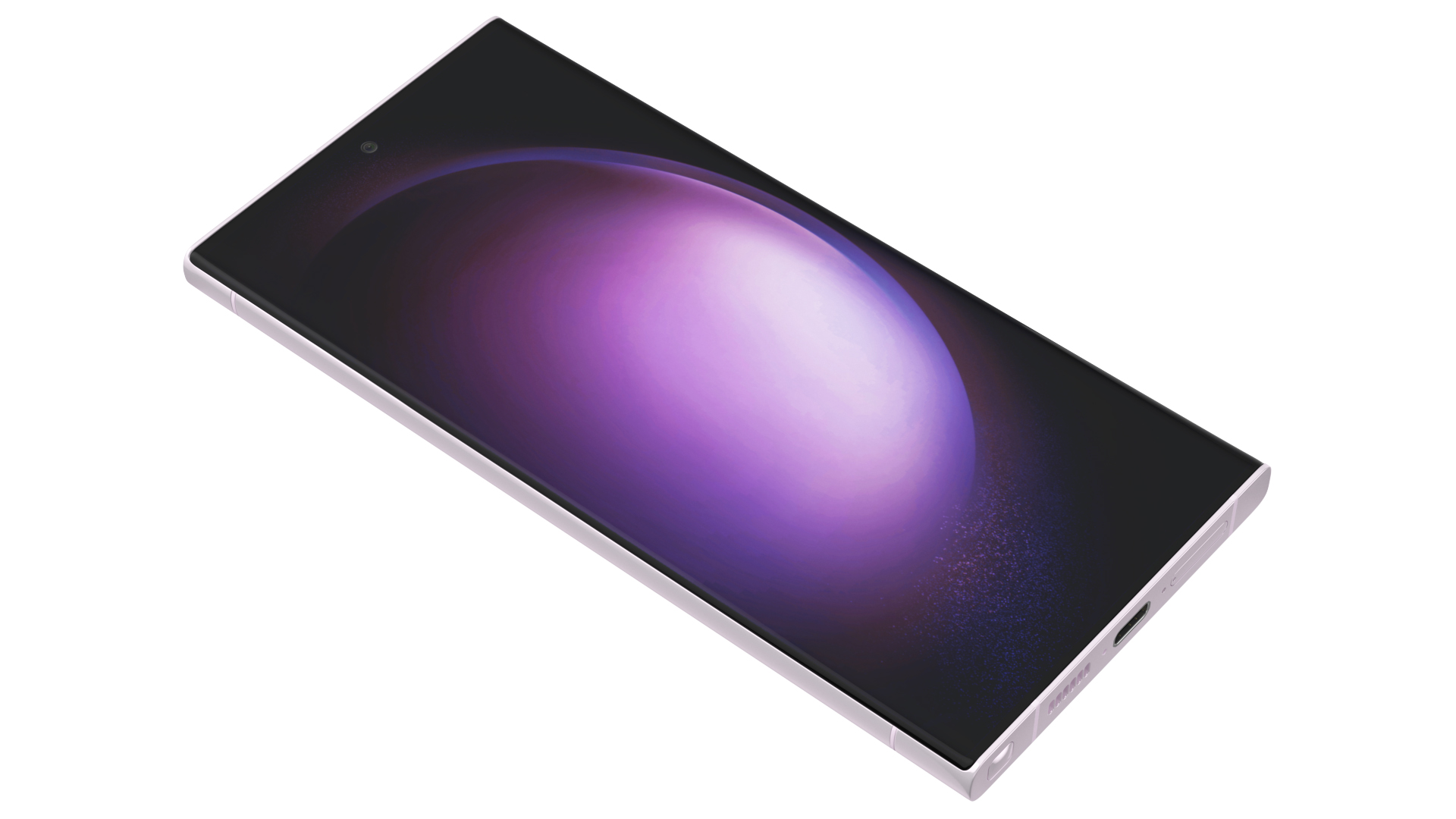 Flagship Smartphone Samsung Galaxy S23 Lavender 3D