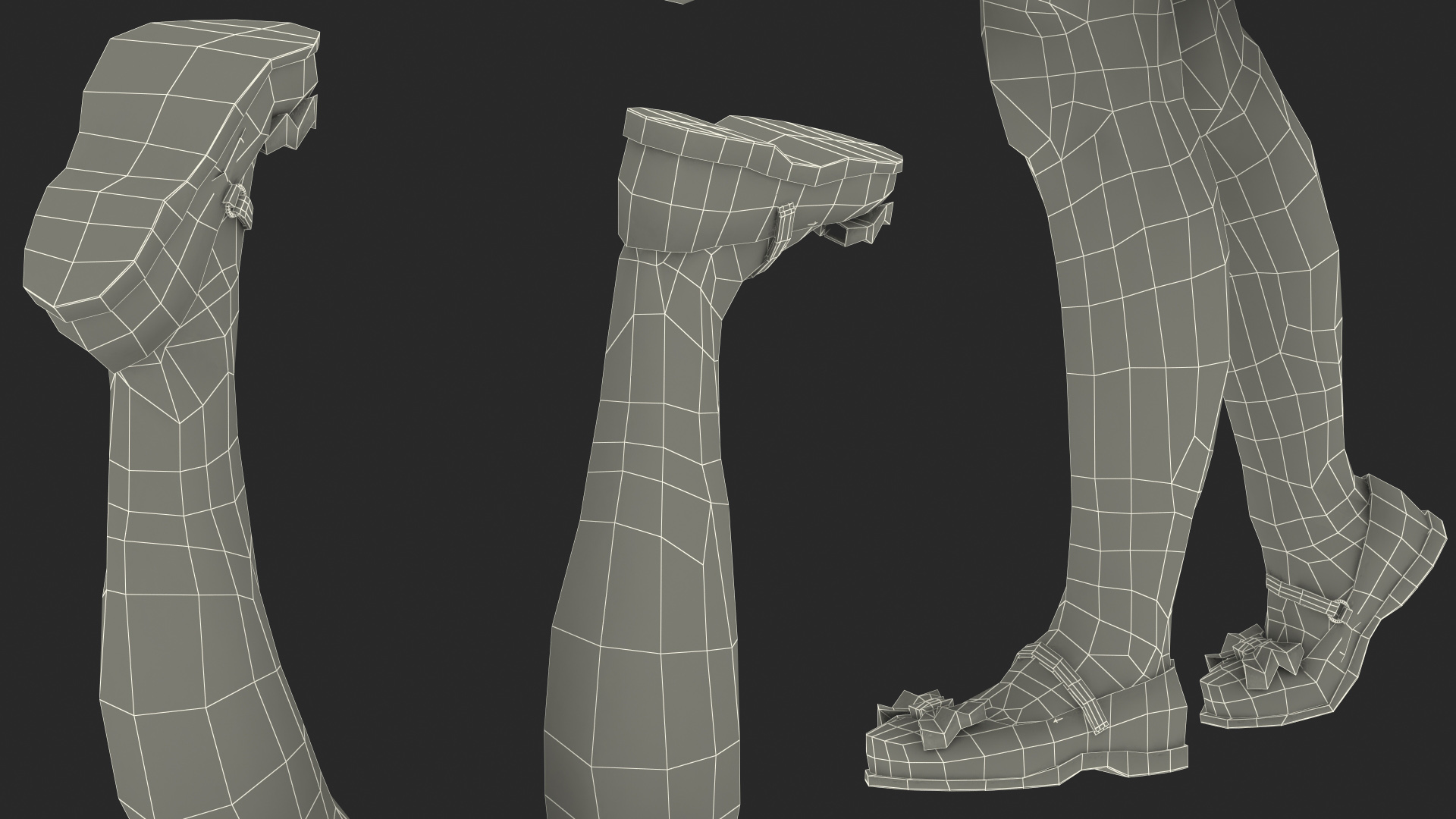 3D Dancing Child Girl model