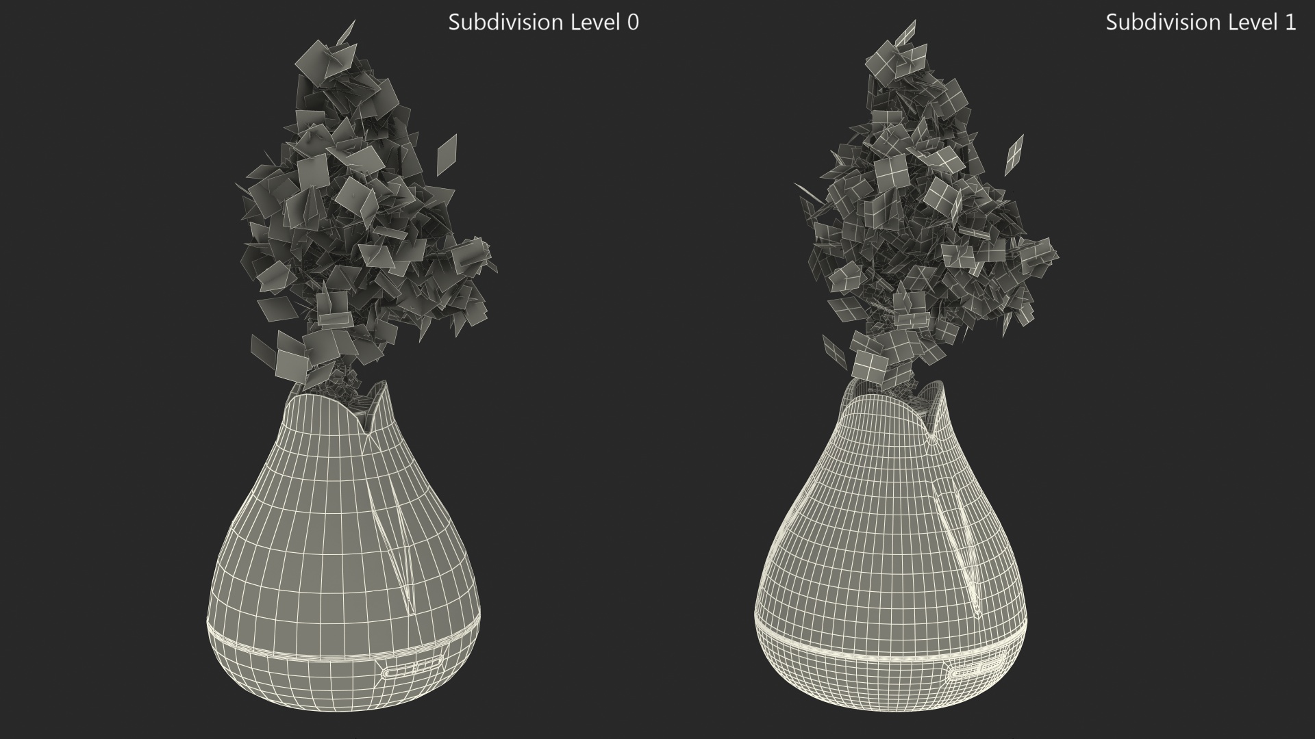 3D model Aroma Oil Diffuser Switched On