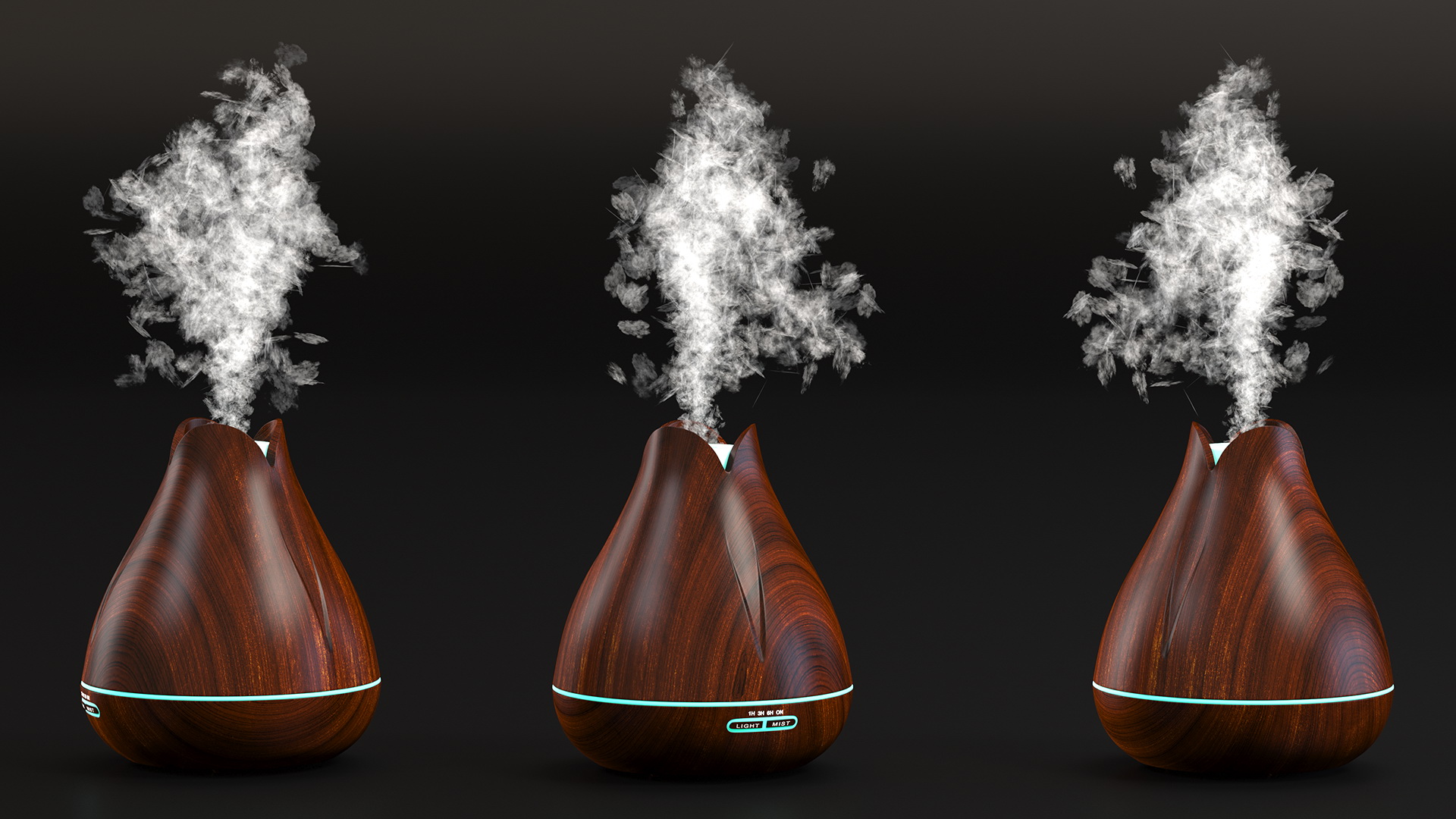 3D model Aroma Oil Diffuser Switched On