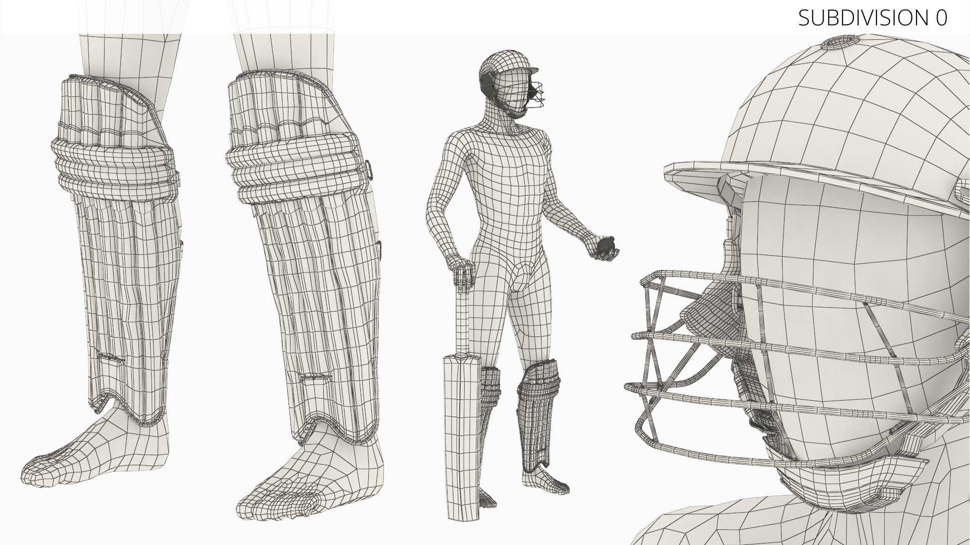 Cricket Equipment with Bat Ball and Pads - view 6