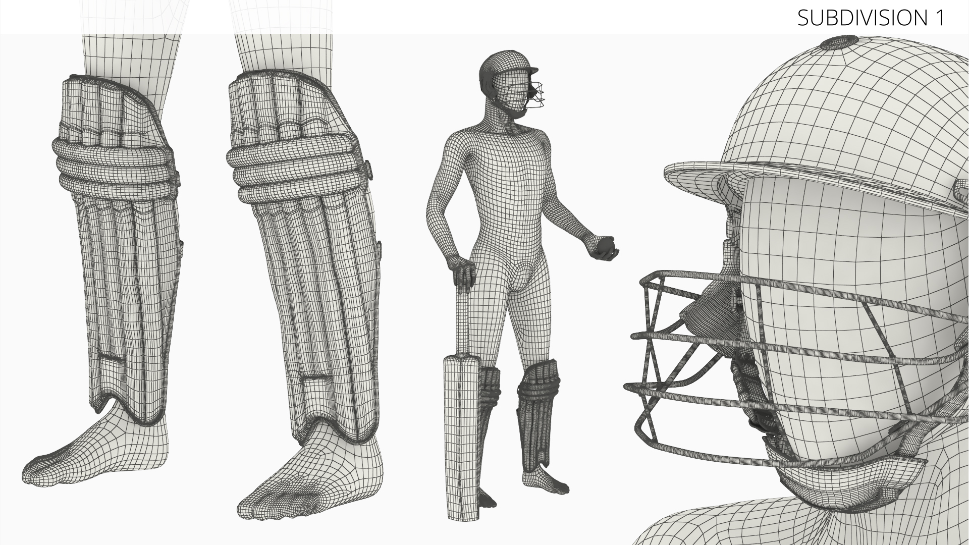 Cricket Equipment with Bat Ball and Pads - view 7