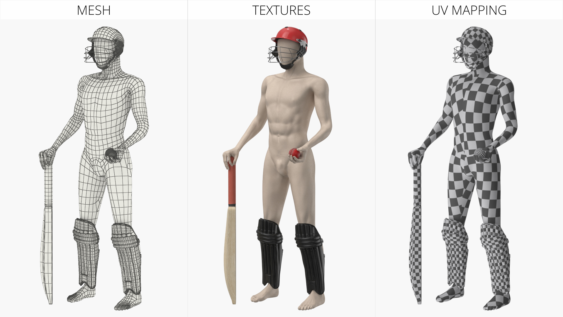 Cricket Equipment with Bat Ball and Pads - view 5