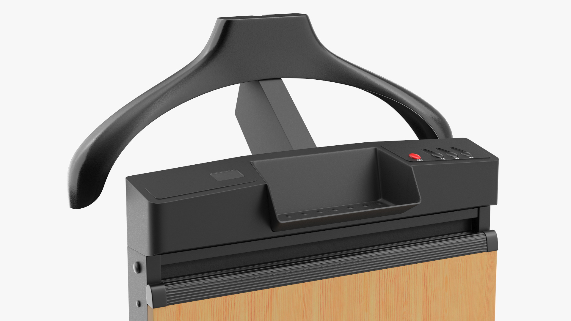 Trouser Press Light Wood Trim 3D model
