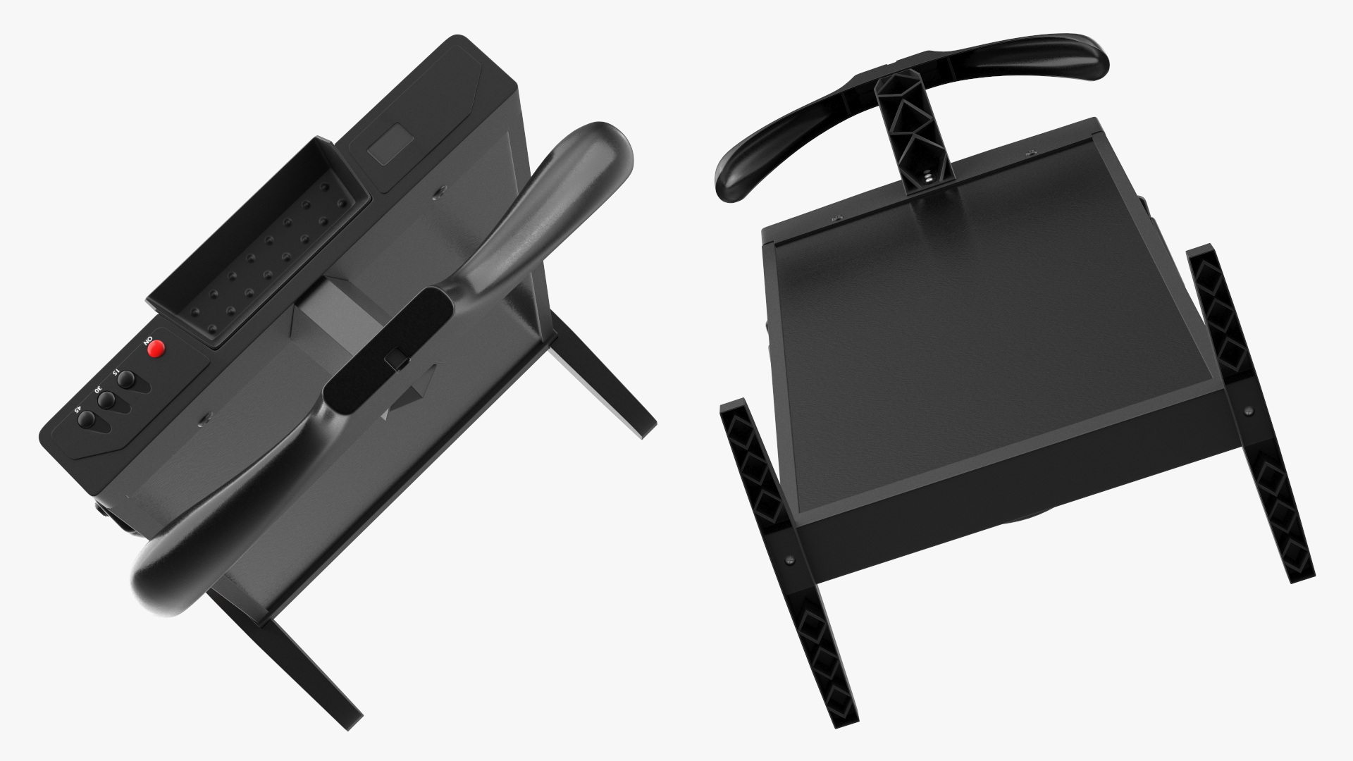 Trouser Press Light Wood Trim 3D model