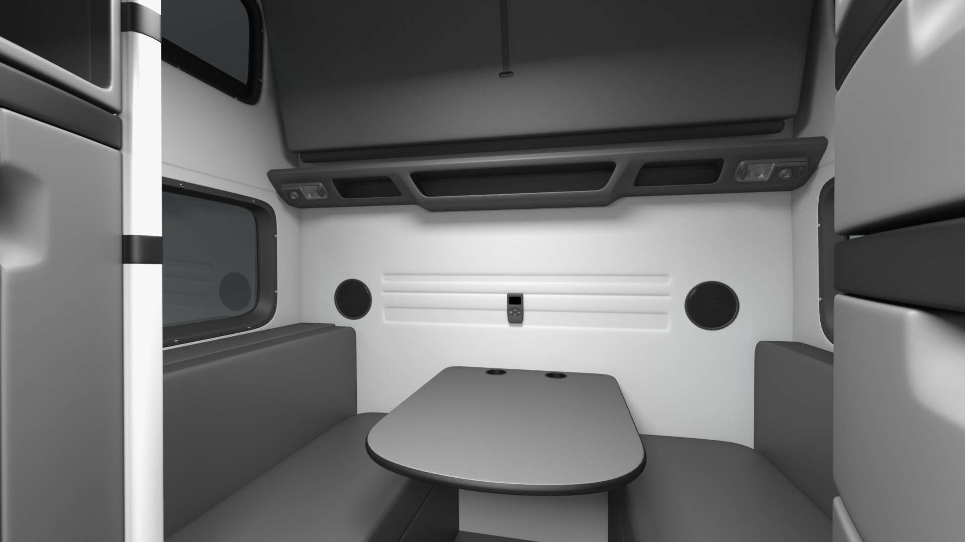 3D model Volvo VNL 860 Truck with Reefer Trailer Your Brand
