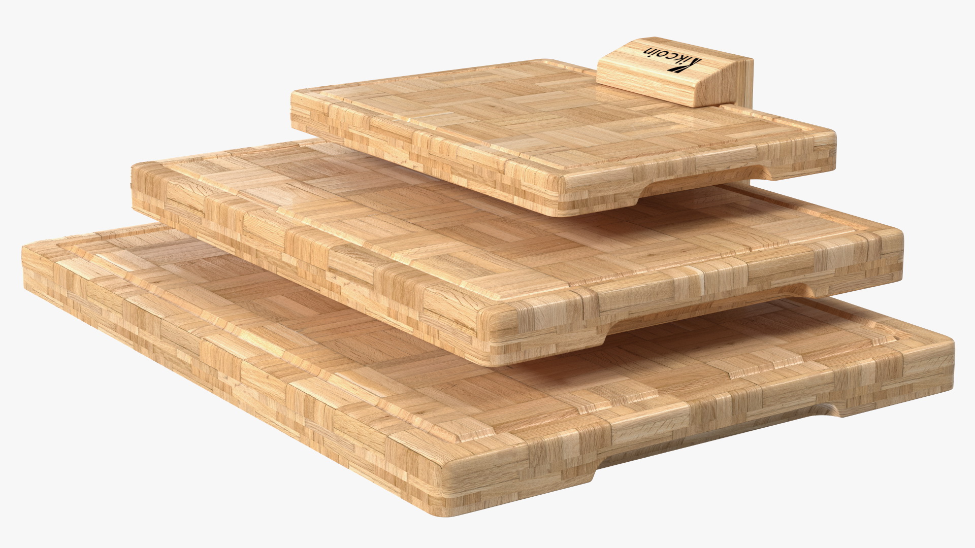3D model Kitchen Cutting Boards with Holder Light